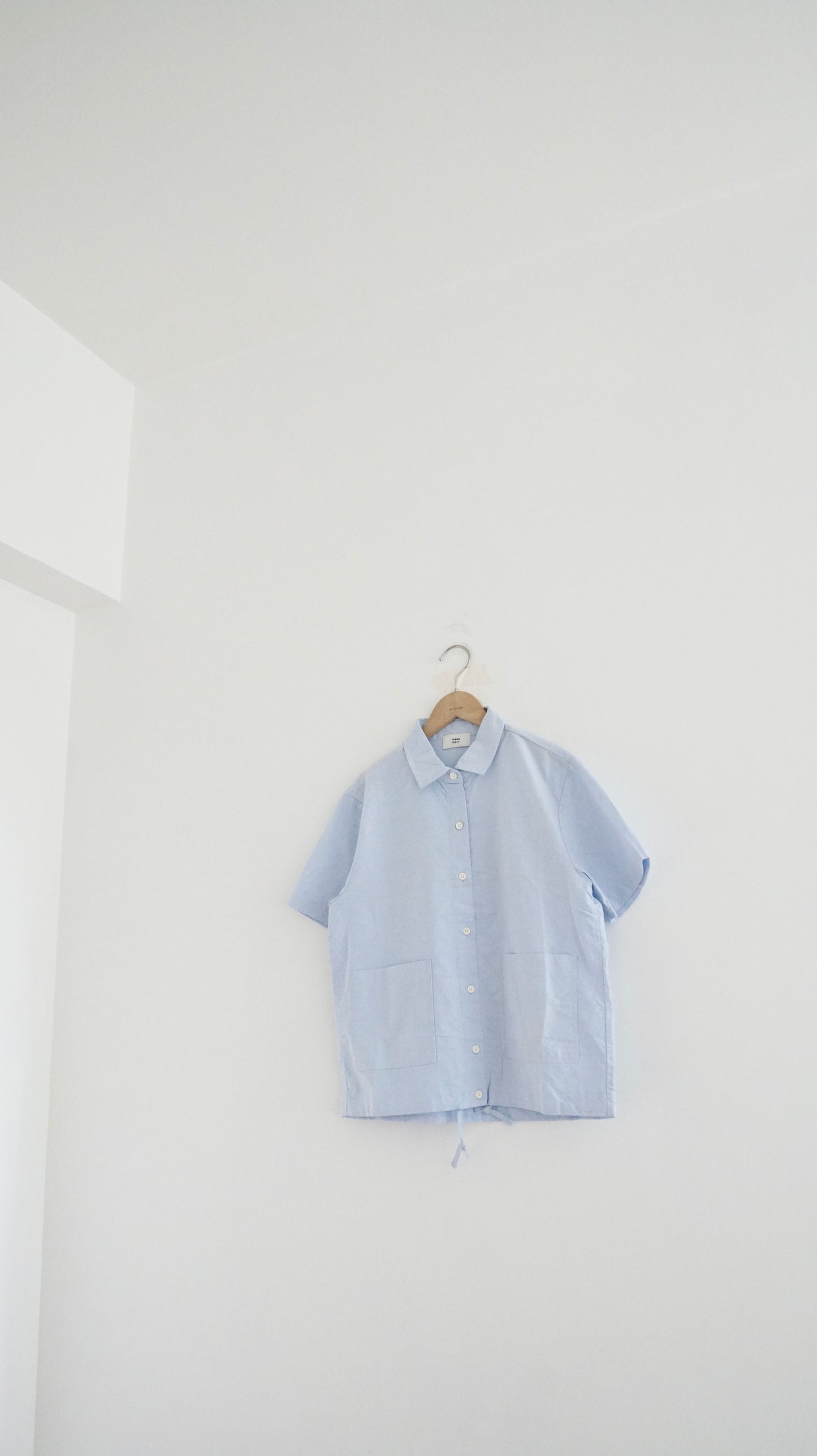 baby cotton short sleeve shirt in sora