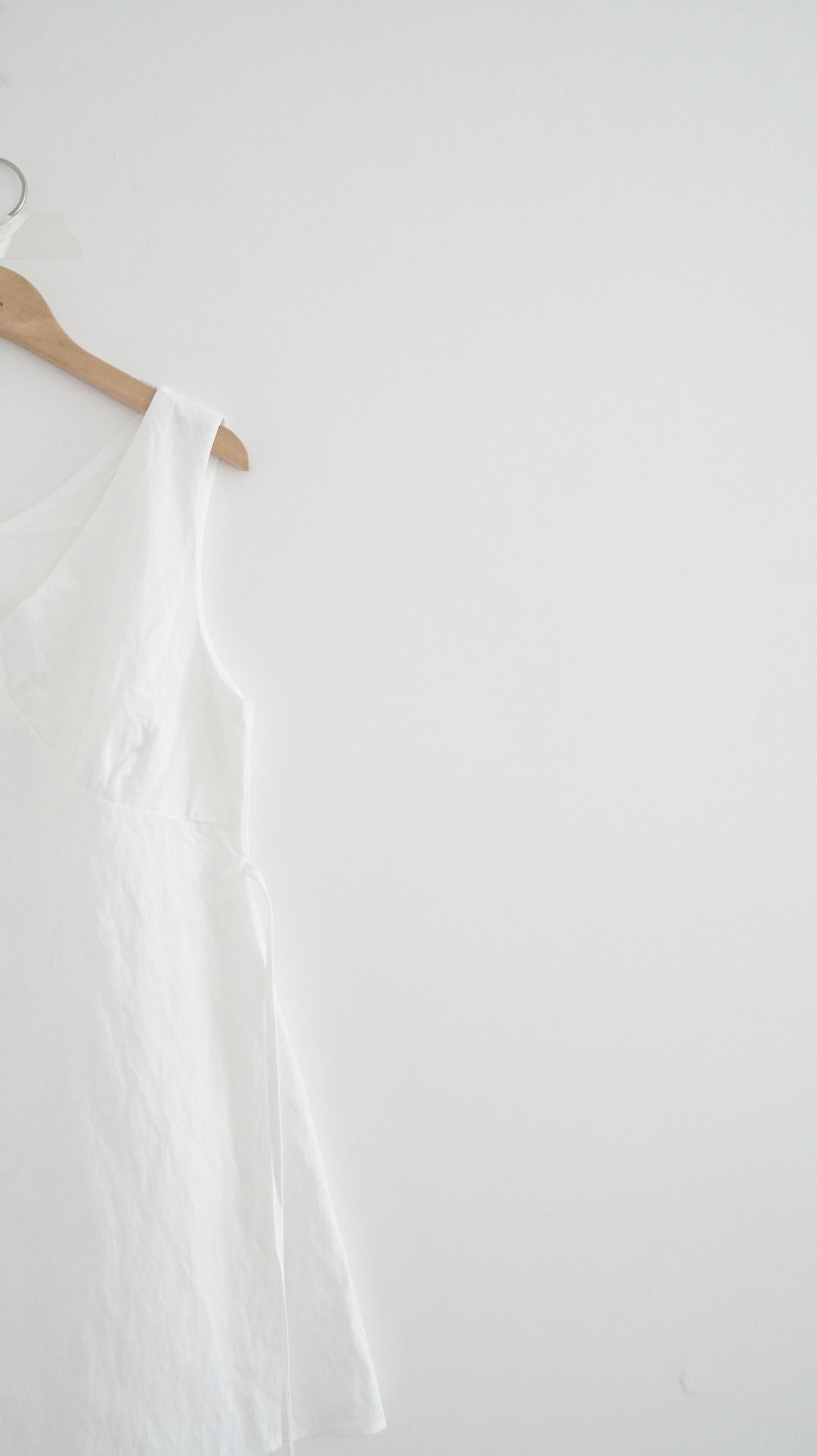 lily dress top in white