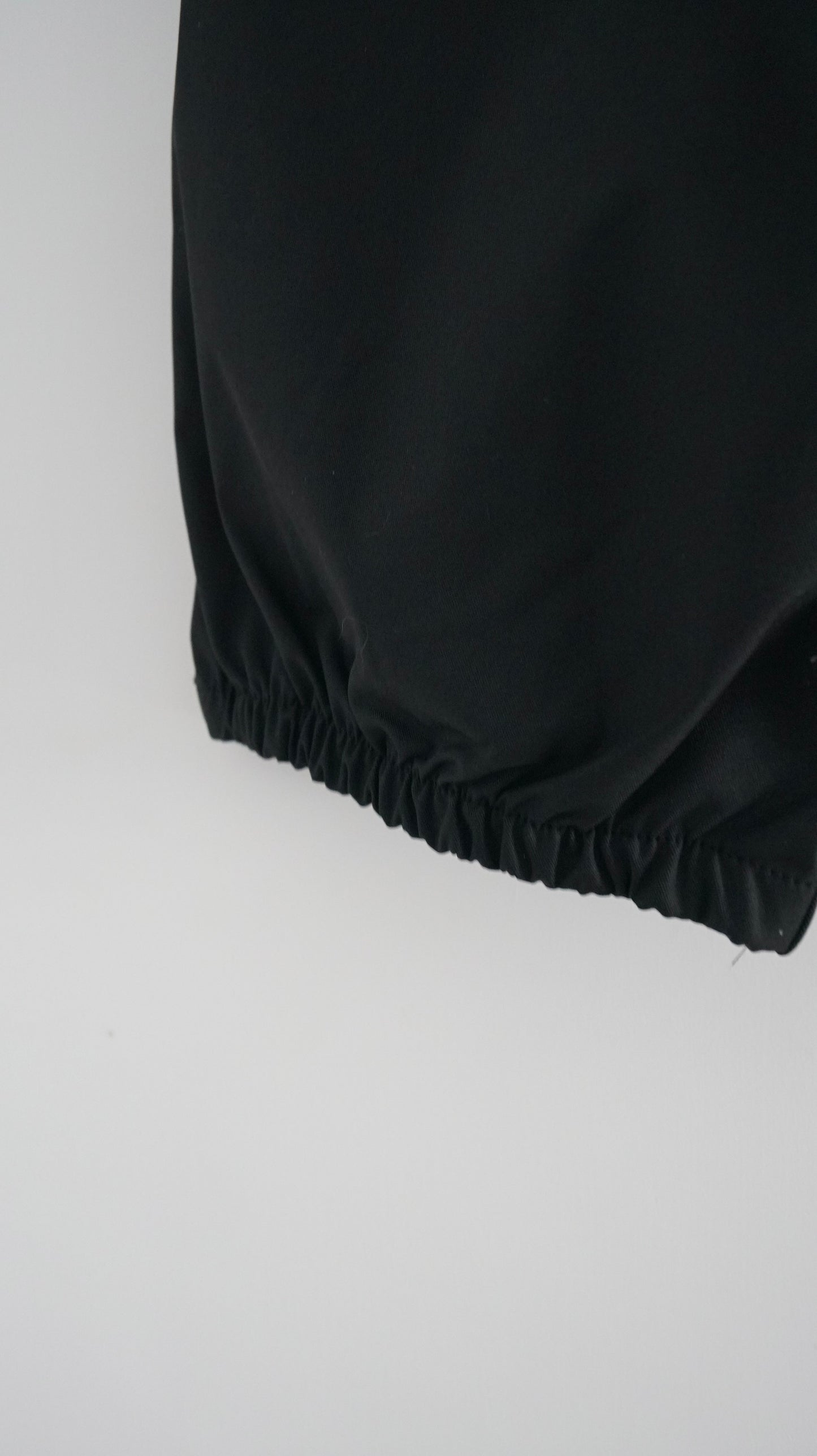utility casual pants in black