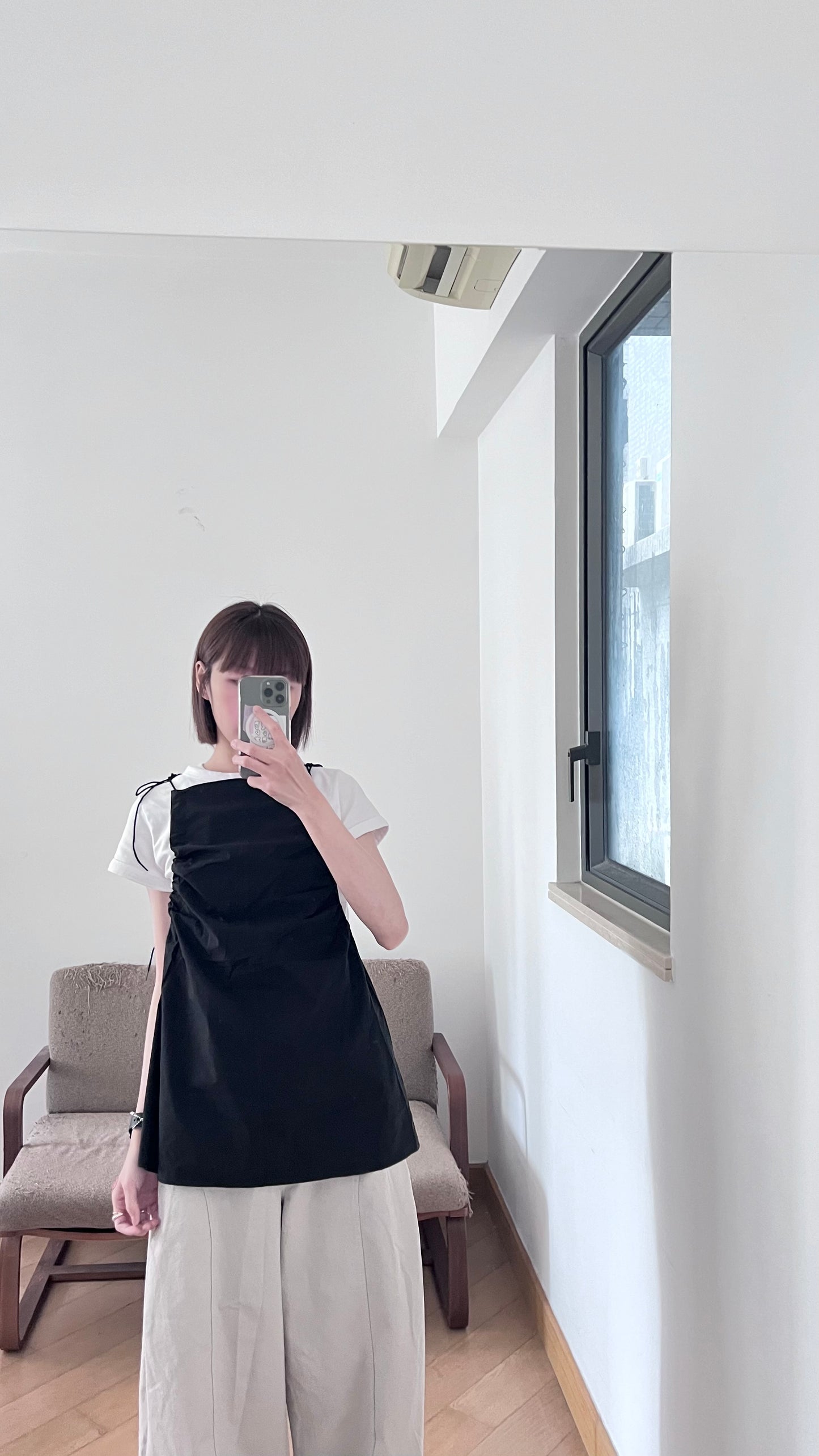 kelly high-end tank top in black (pre-order)