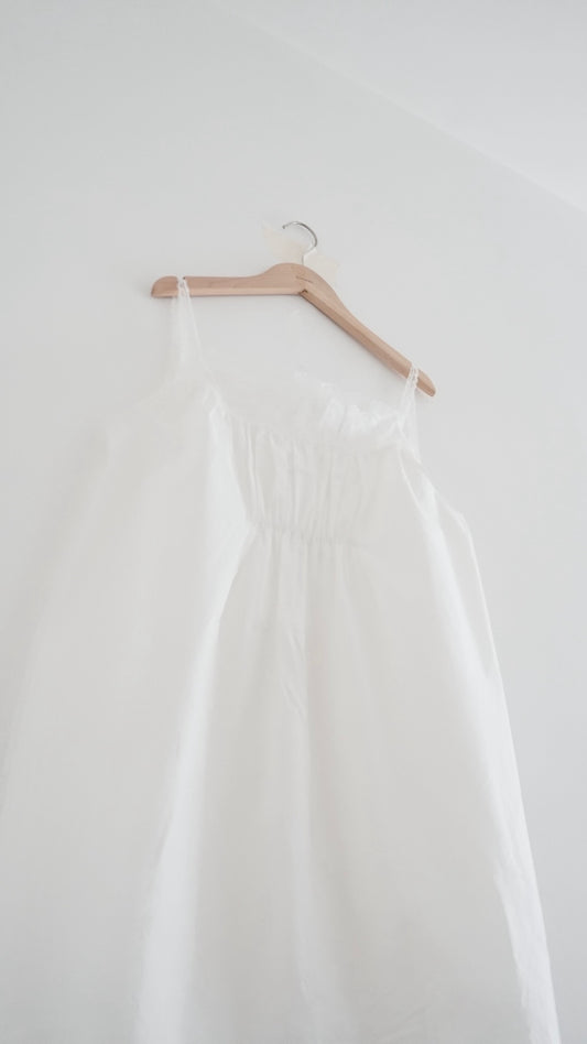 lucy lace top in white (pre-order)