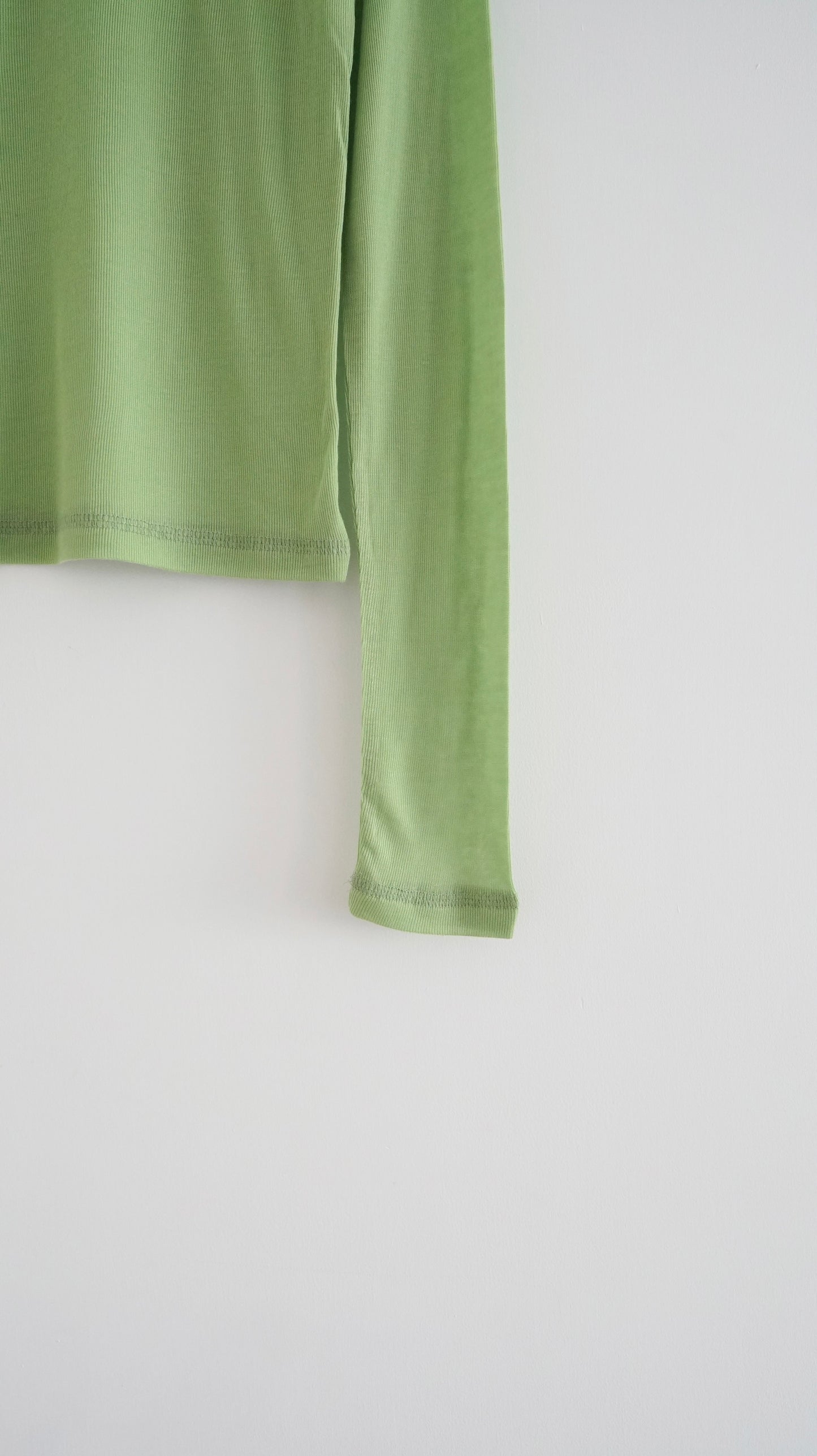 luca layering tee in night green (pre-order)