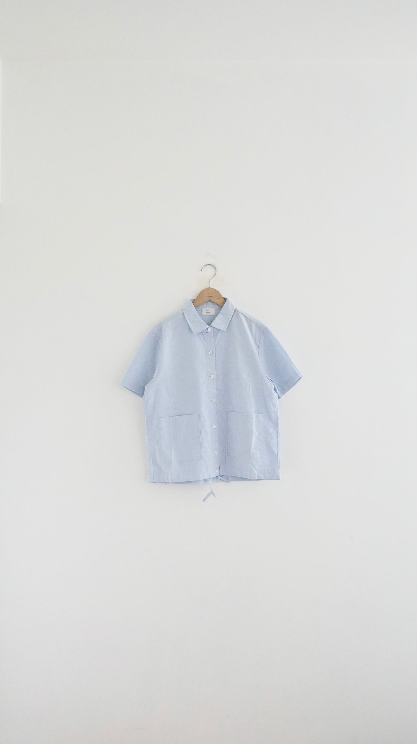 baby cotton short sleeve shirt in sora