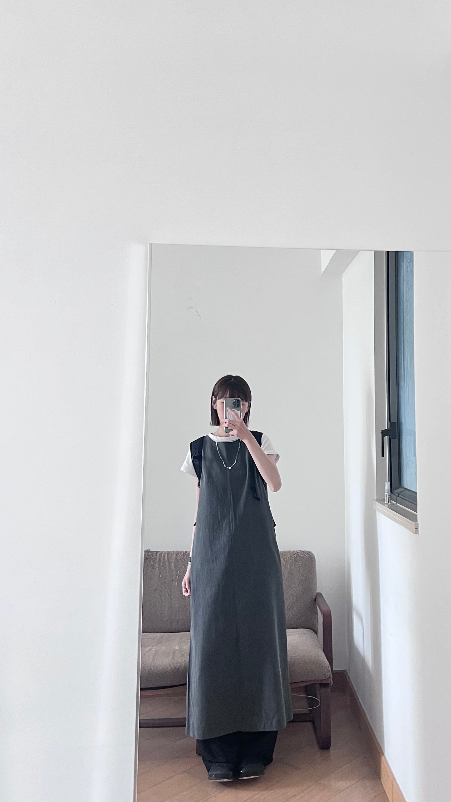 Ink denim dress (pre-order)