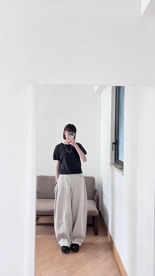 vintage sweater in charcoal (pre-order)