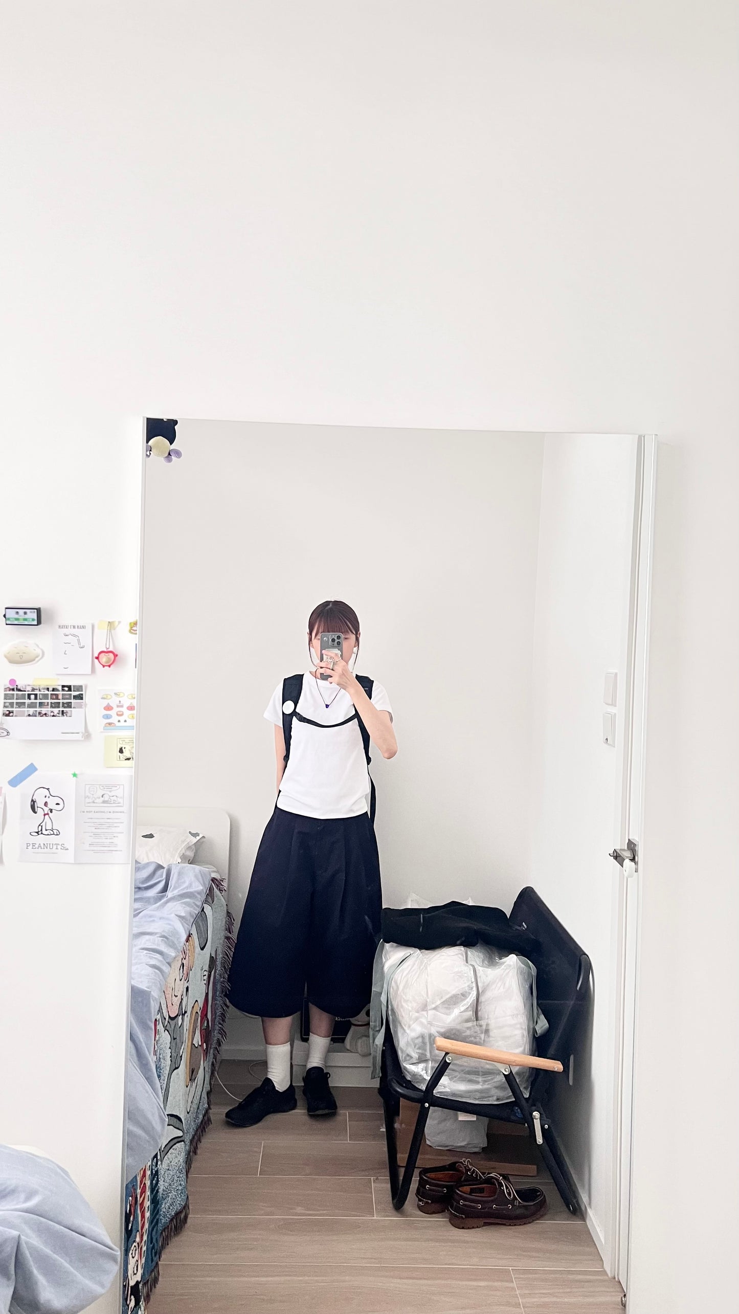 rei tailored pleated bermuda shorts in black (pre-order)