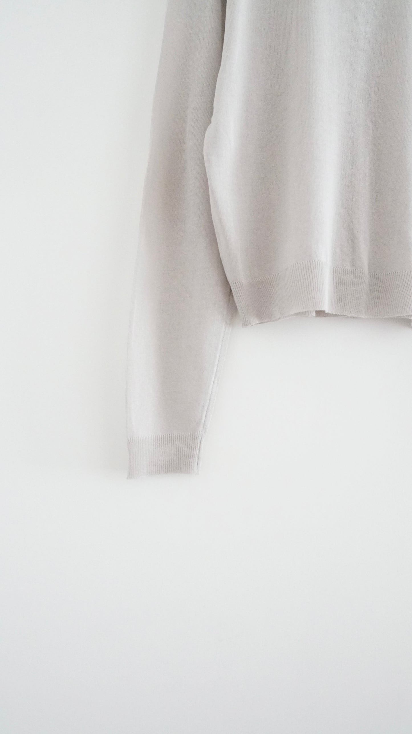 airy sheer cardigan in grey (pre-order)