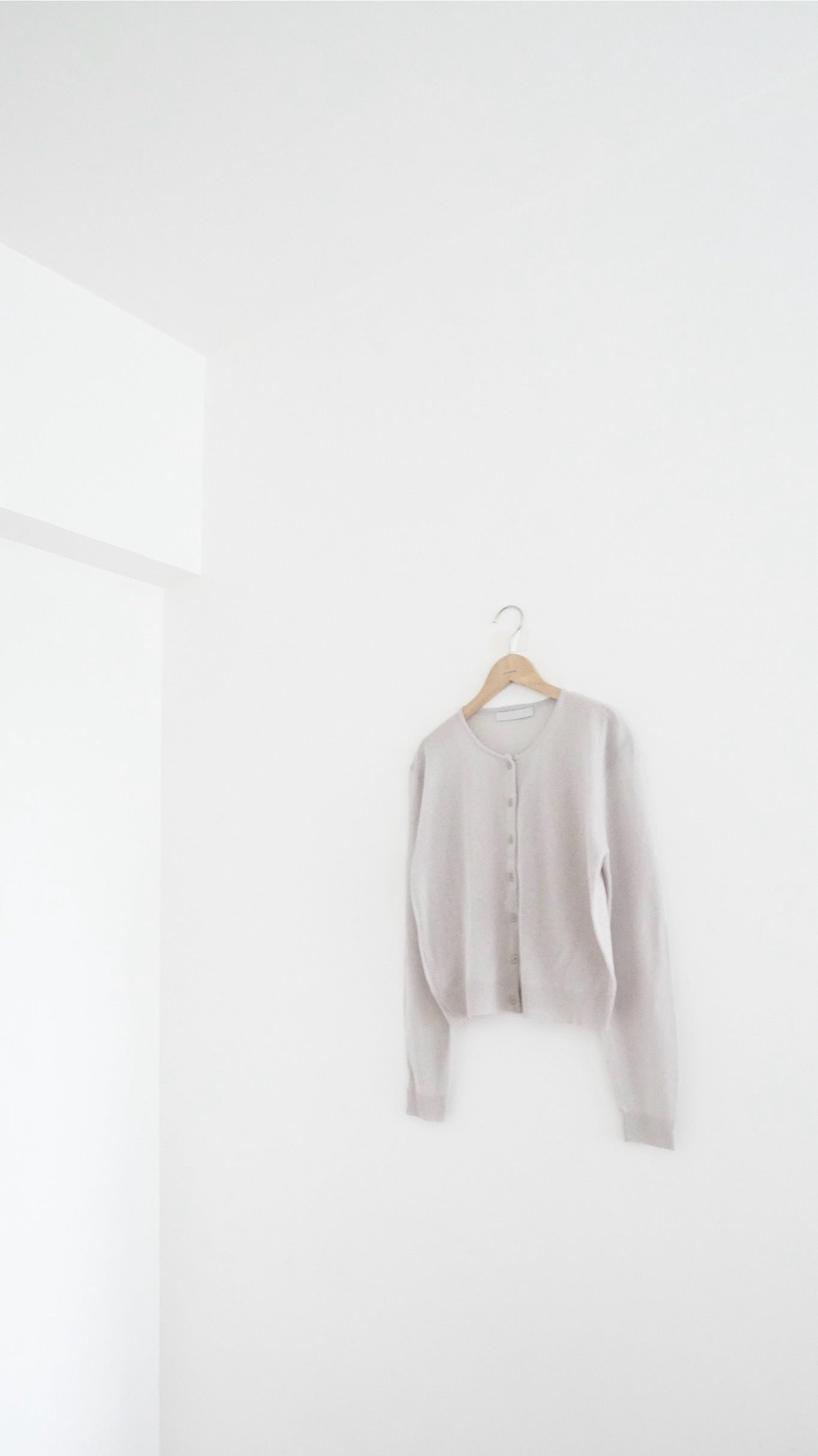 airy sheer cardigan in grey (pre-order)