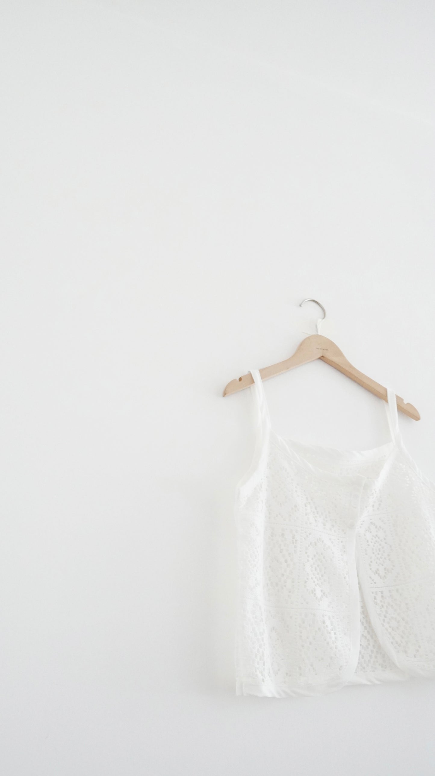 bloomwork overlay vest in white (pre-order)