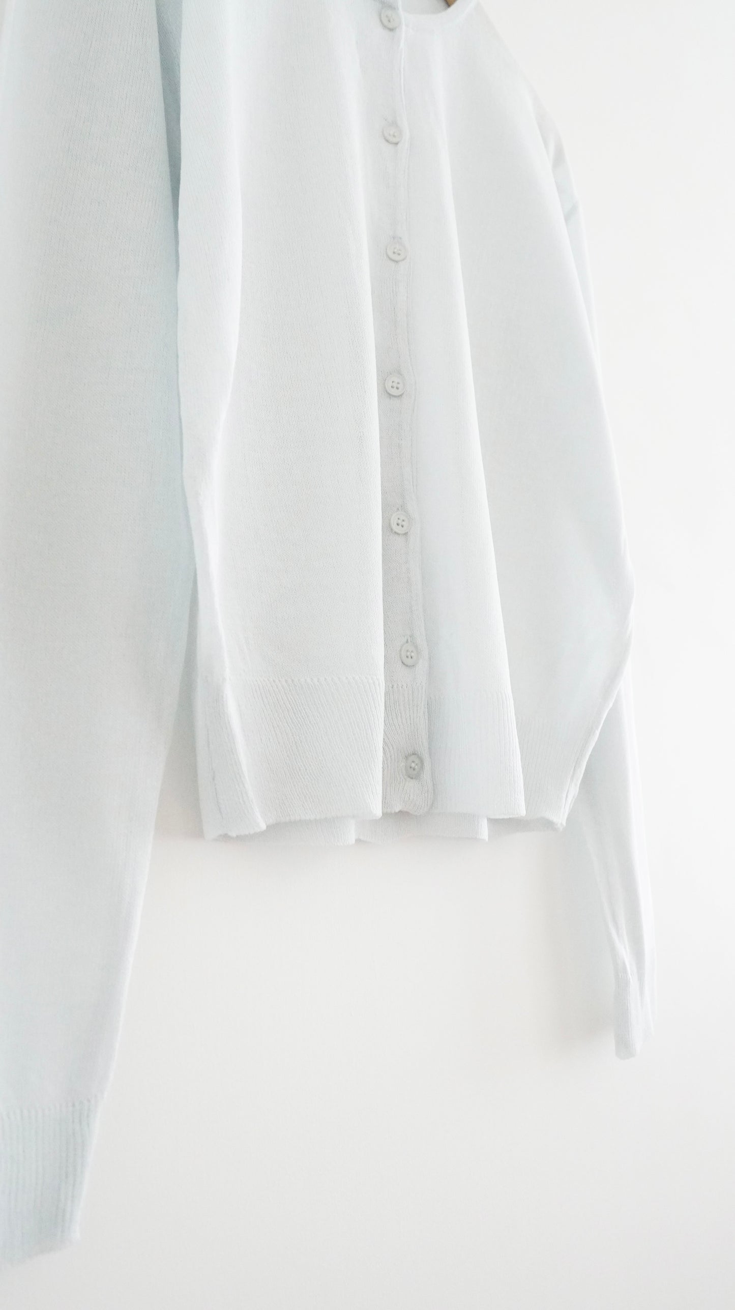 airy sheer cardigan in mint (pre-order)