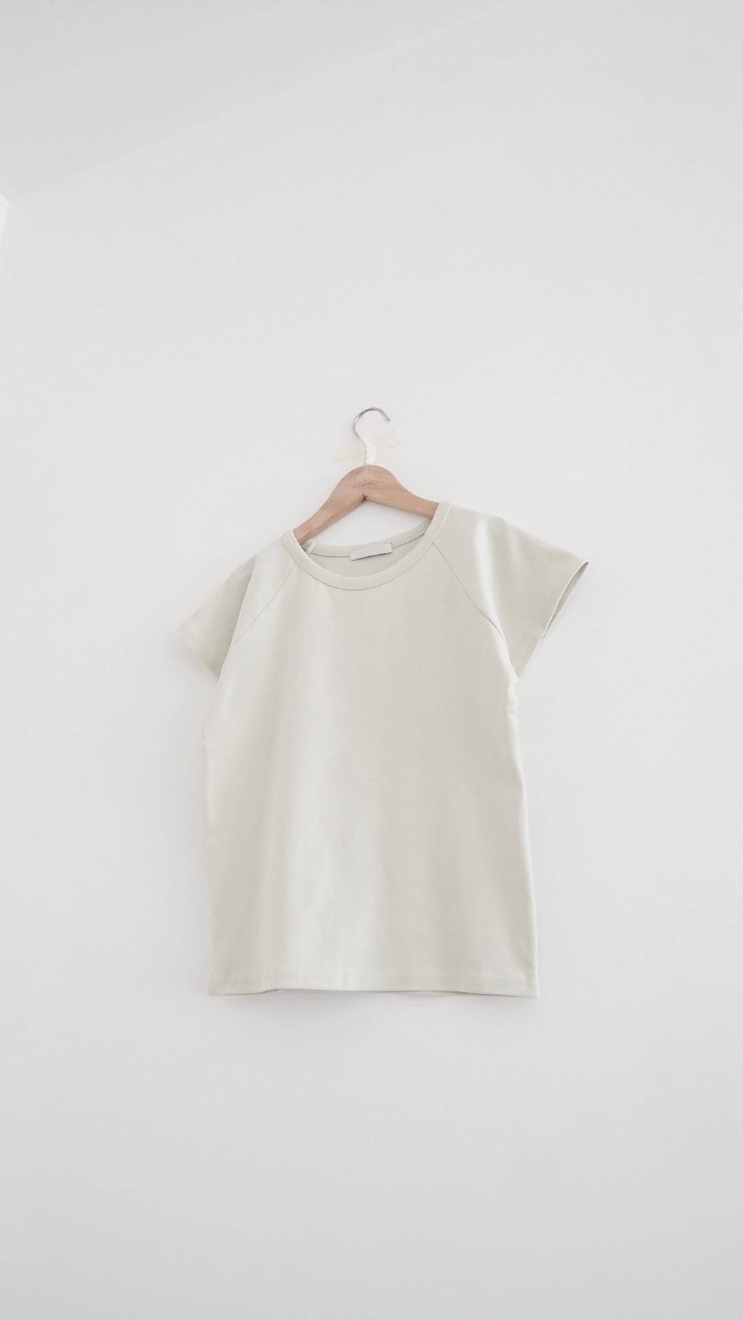 clean fit raglan sleeve tee in mint (pre-order)