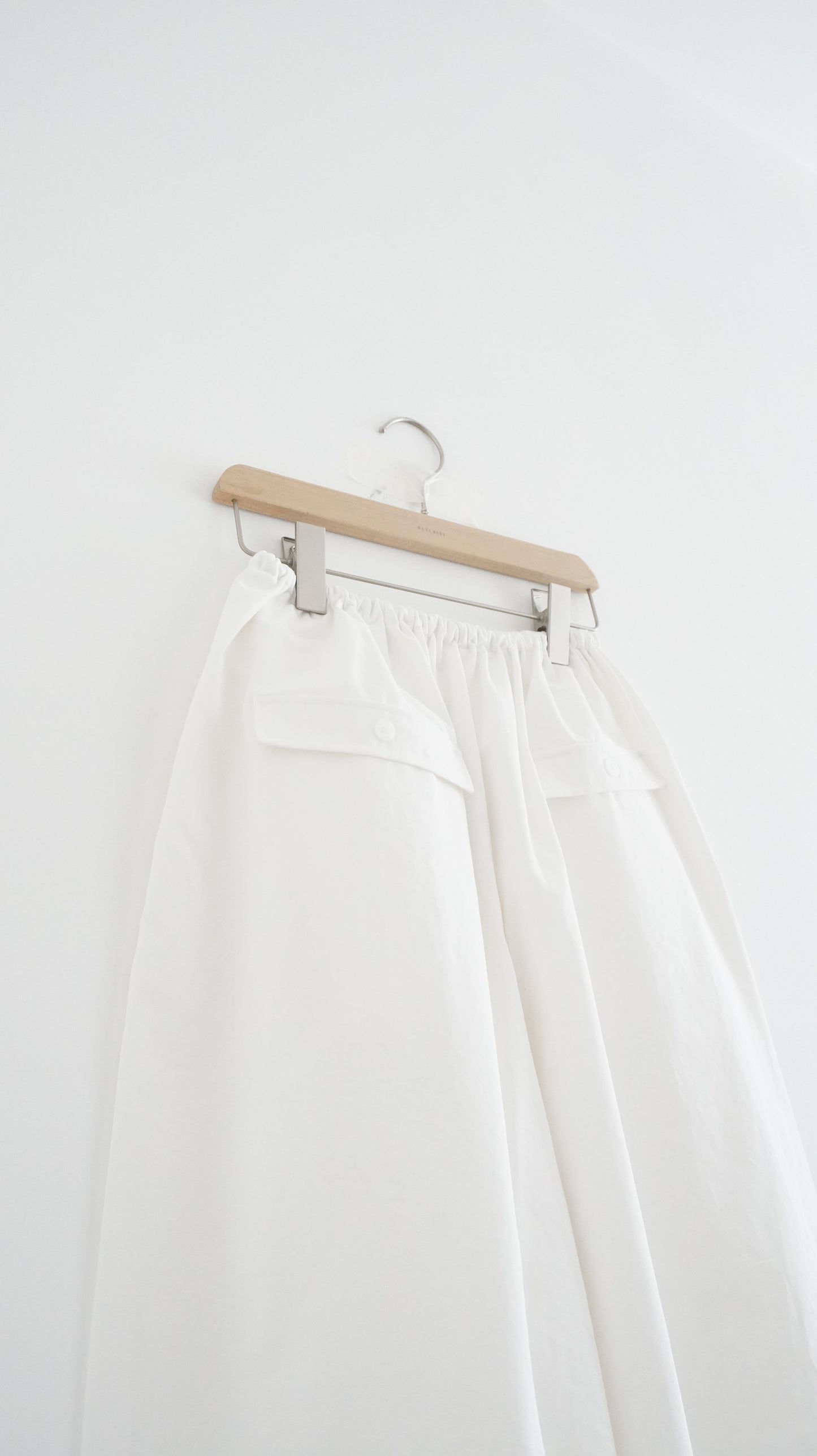 city air balloon pants in white (pre-order)