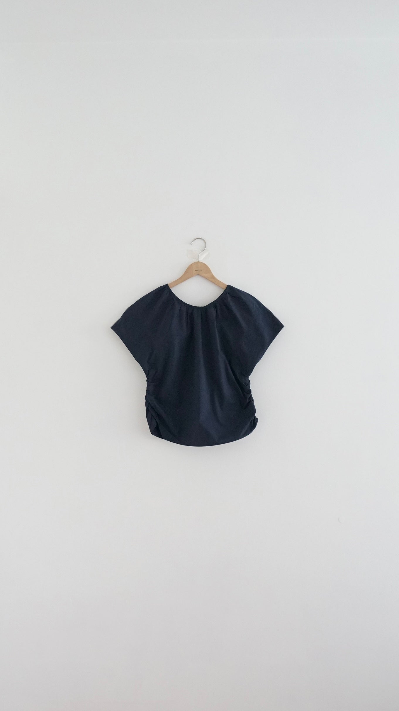 bubble shirt in navy