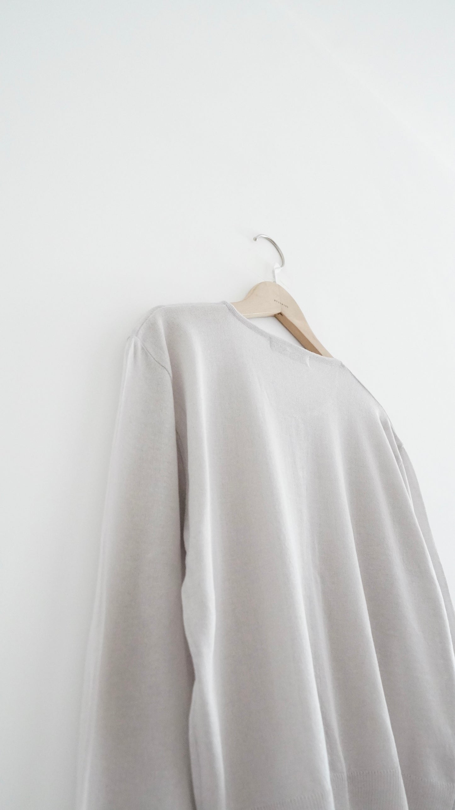 airy sheer cardigan in grey (pre-order)