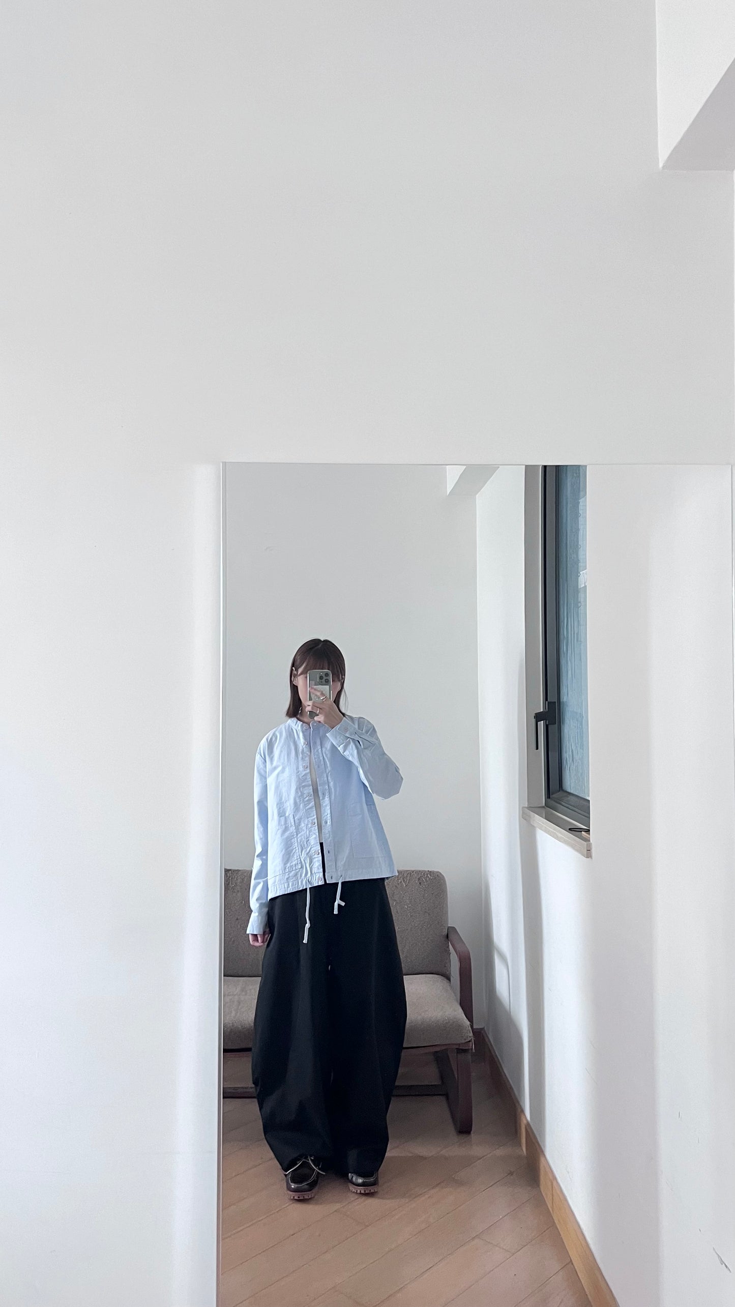 baby cotton shirt in sora