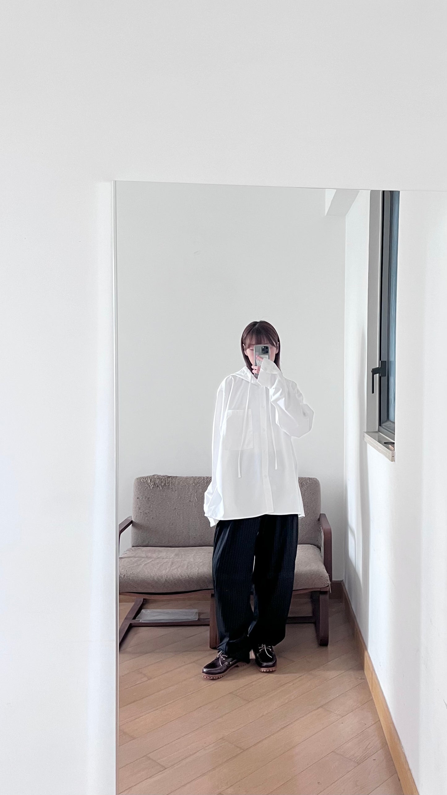 unisex plain hoodies shirt in white