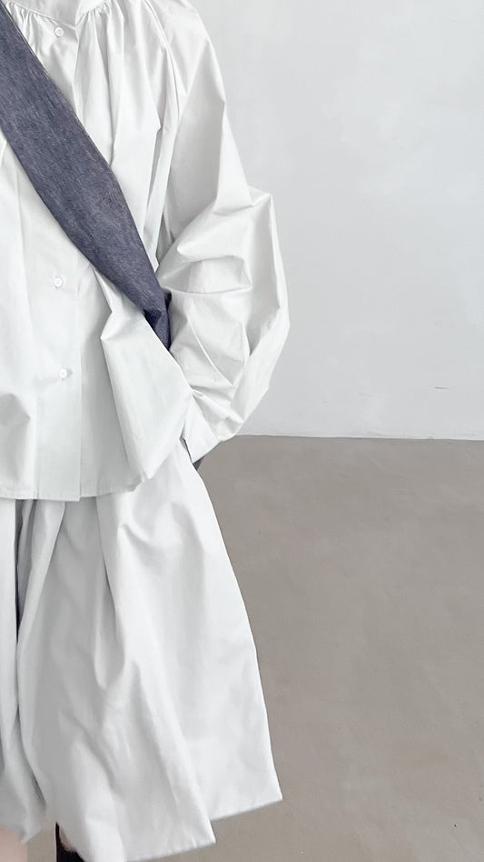 turtle neck shirt in ice ( pre-order )