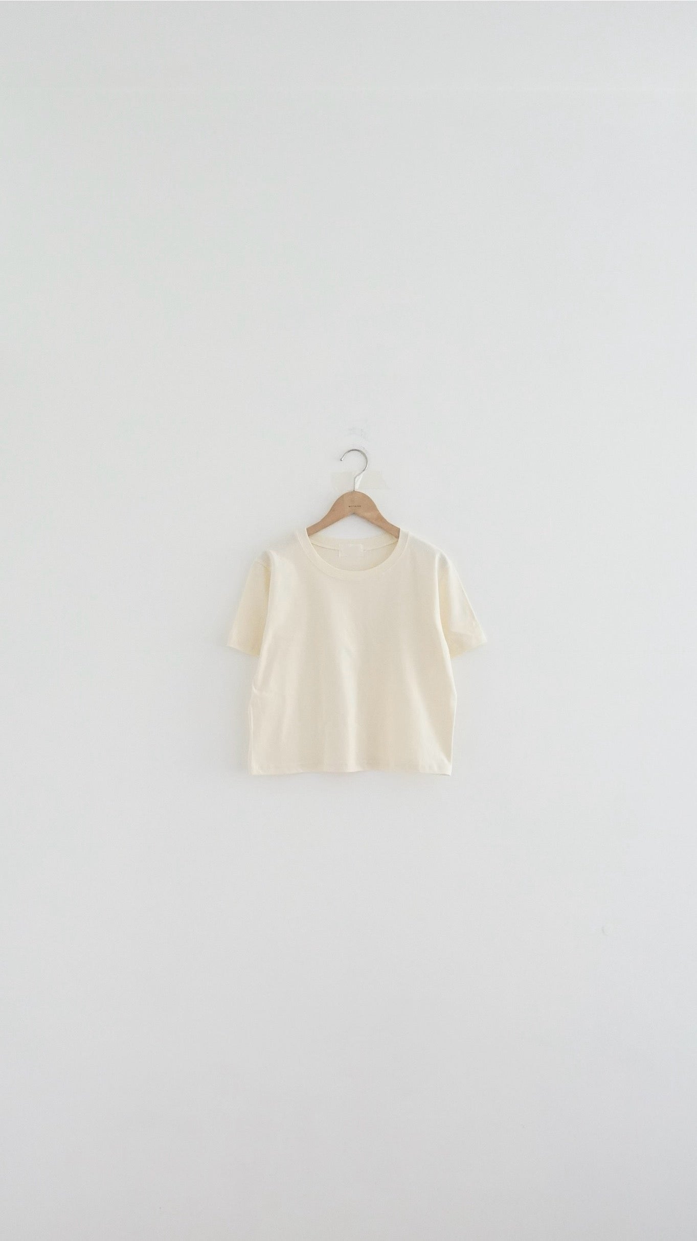 basic tee in butter