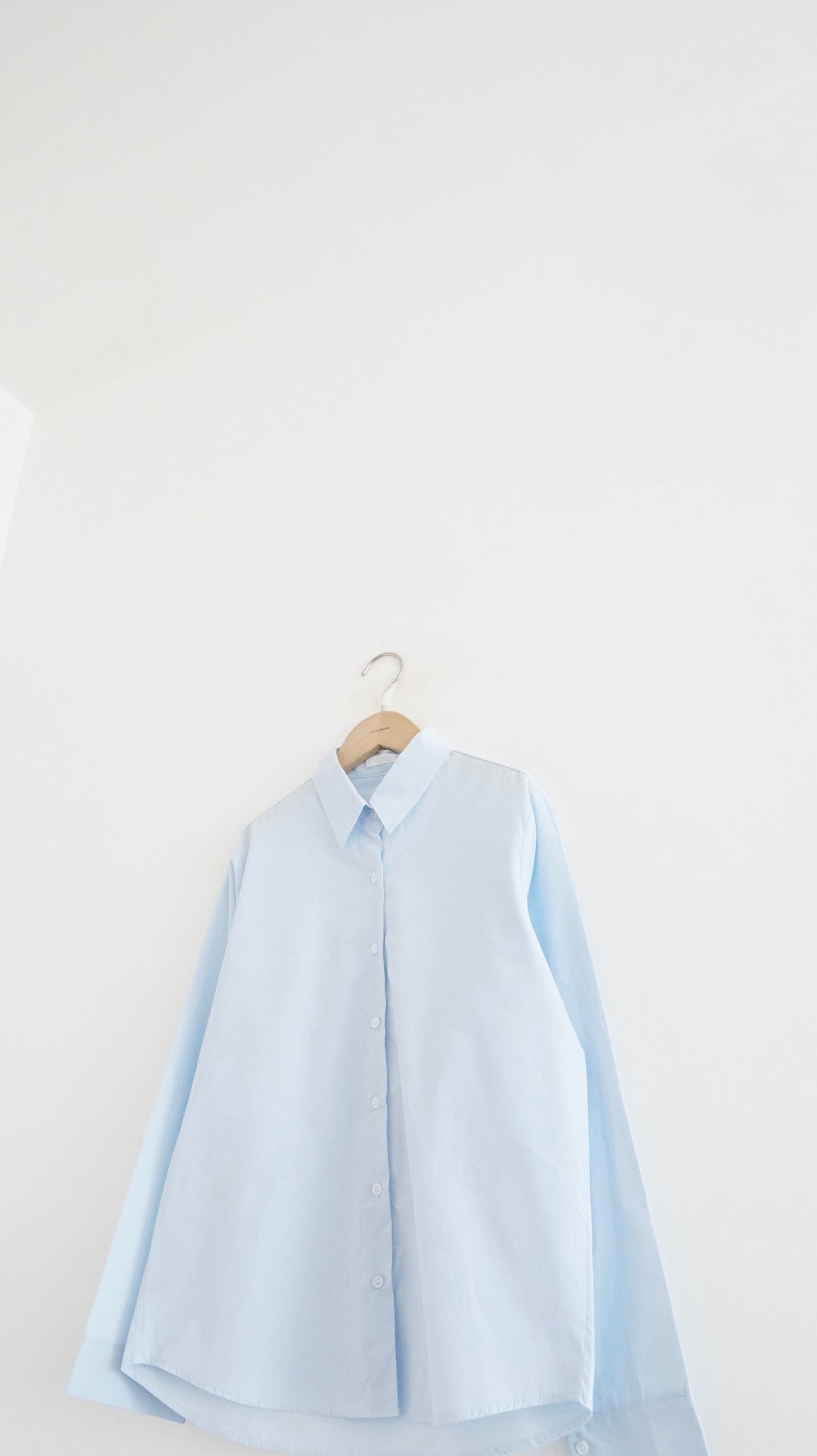 pastel classic shirt in baby-blue (pre-order)