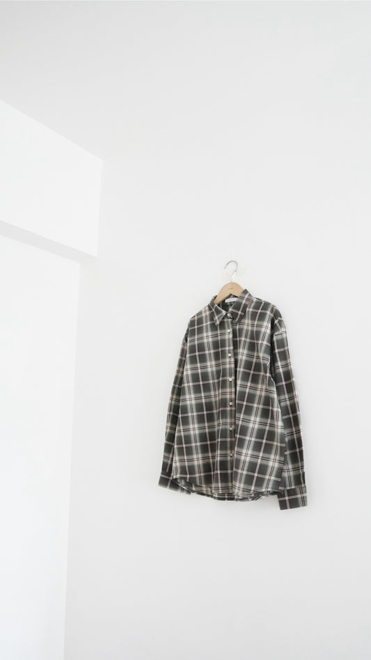 refined check shirt in vandyke brown (pre-order)