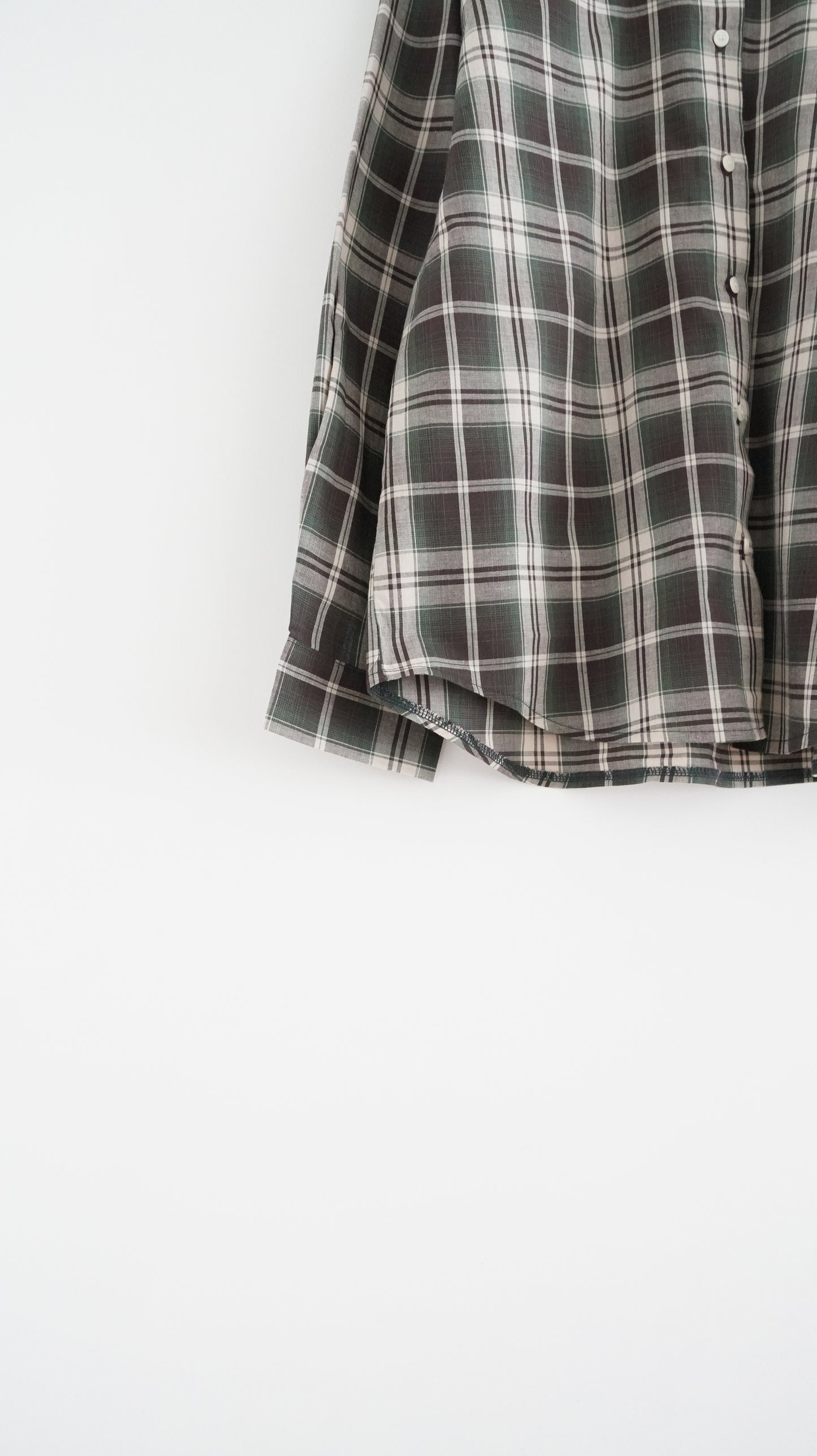 refined check shirt in vandyke brown (pre-order)