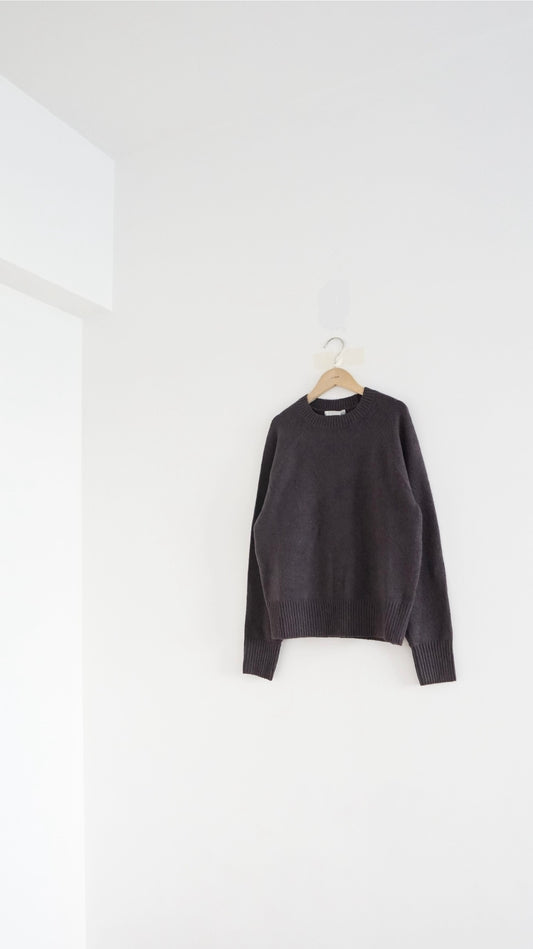 classic crew knit in vernonia purple (pre-order)