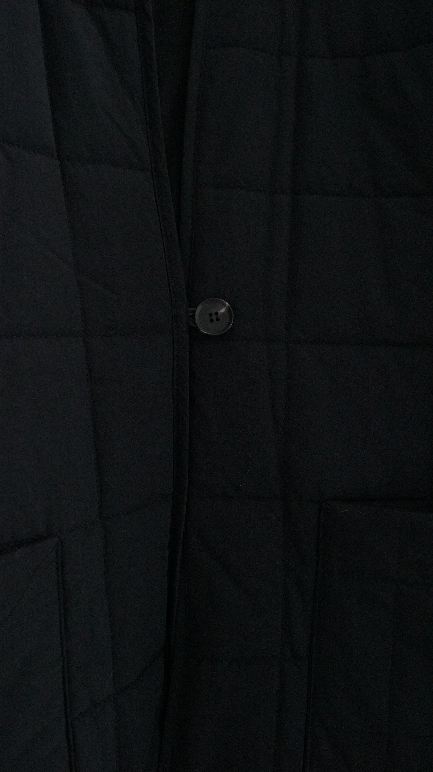 bubble padded coat in black (pre-order)