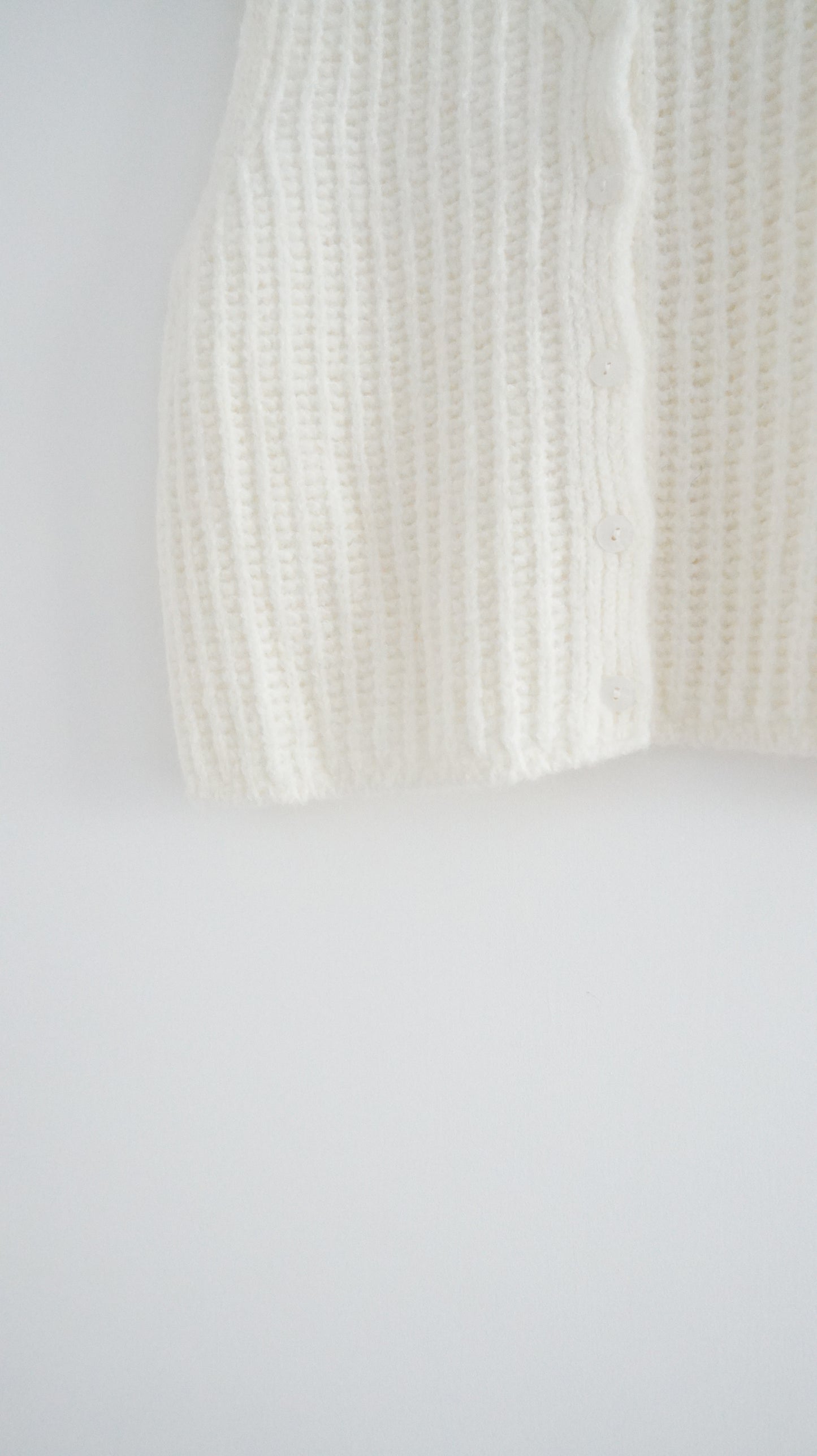 minimalist vest in ivory (pre-order)