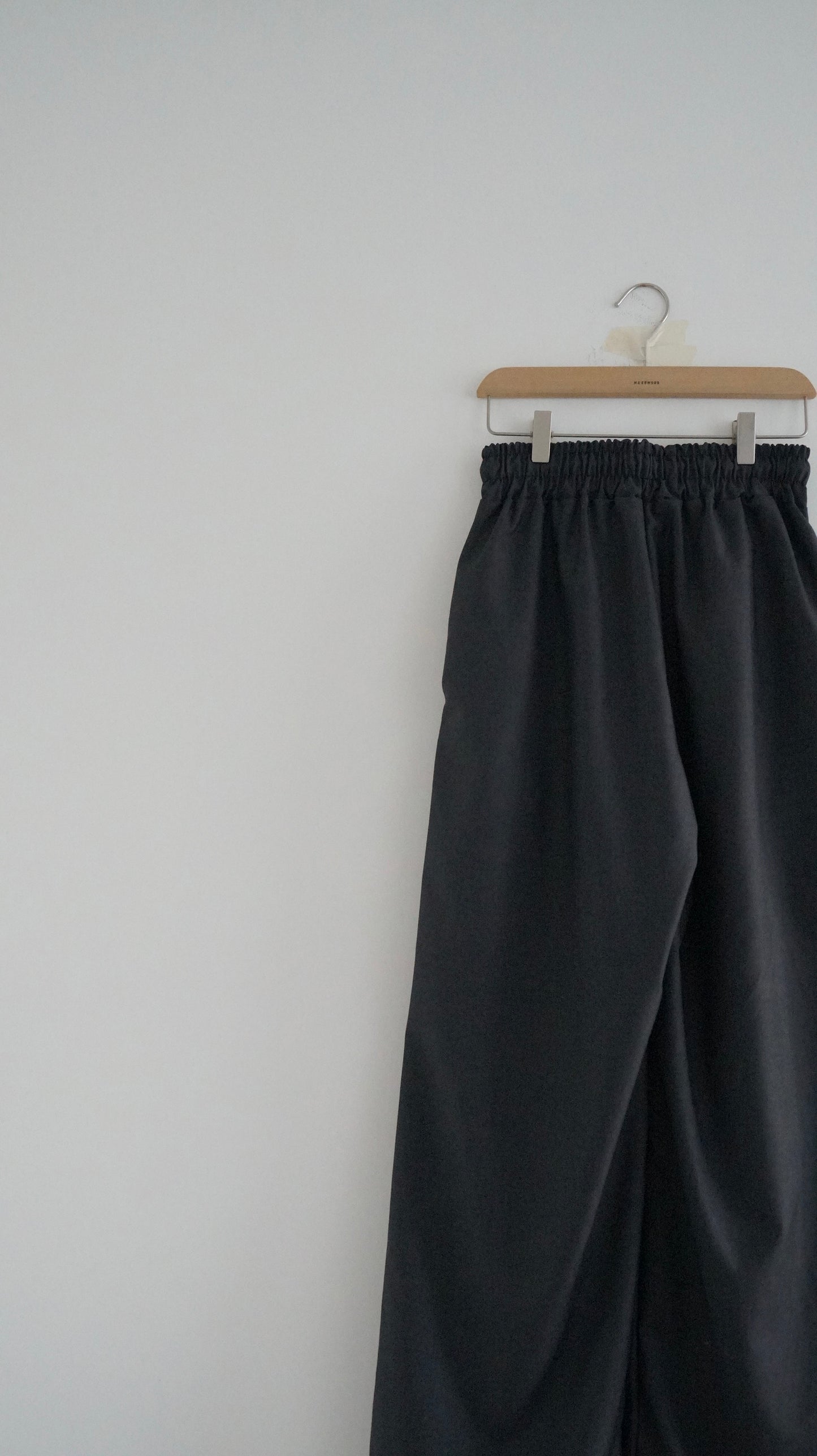 classical wide pants in grey (pre-order)