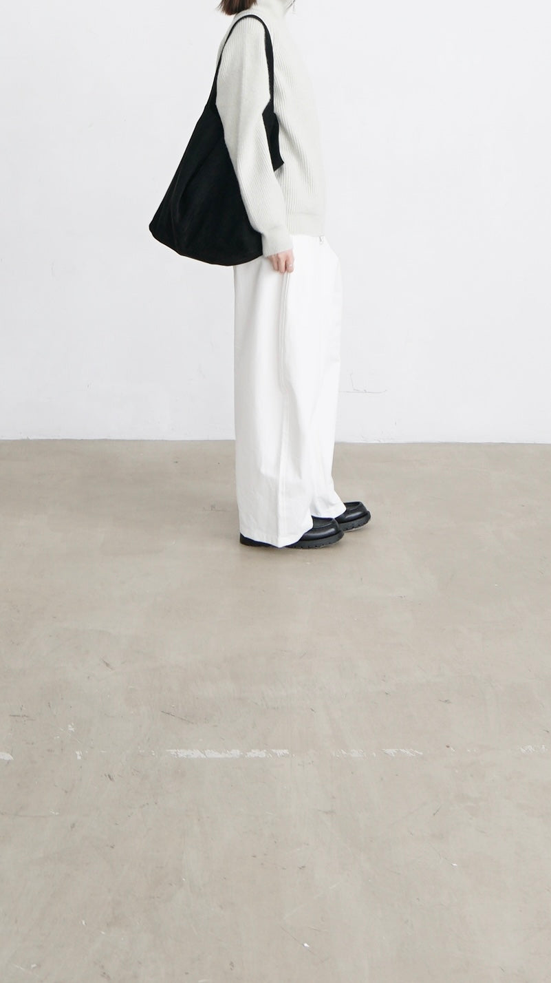 runa ribbed high neck knit jacket in glaucous green (pre-order)