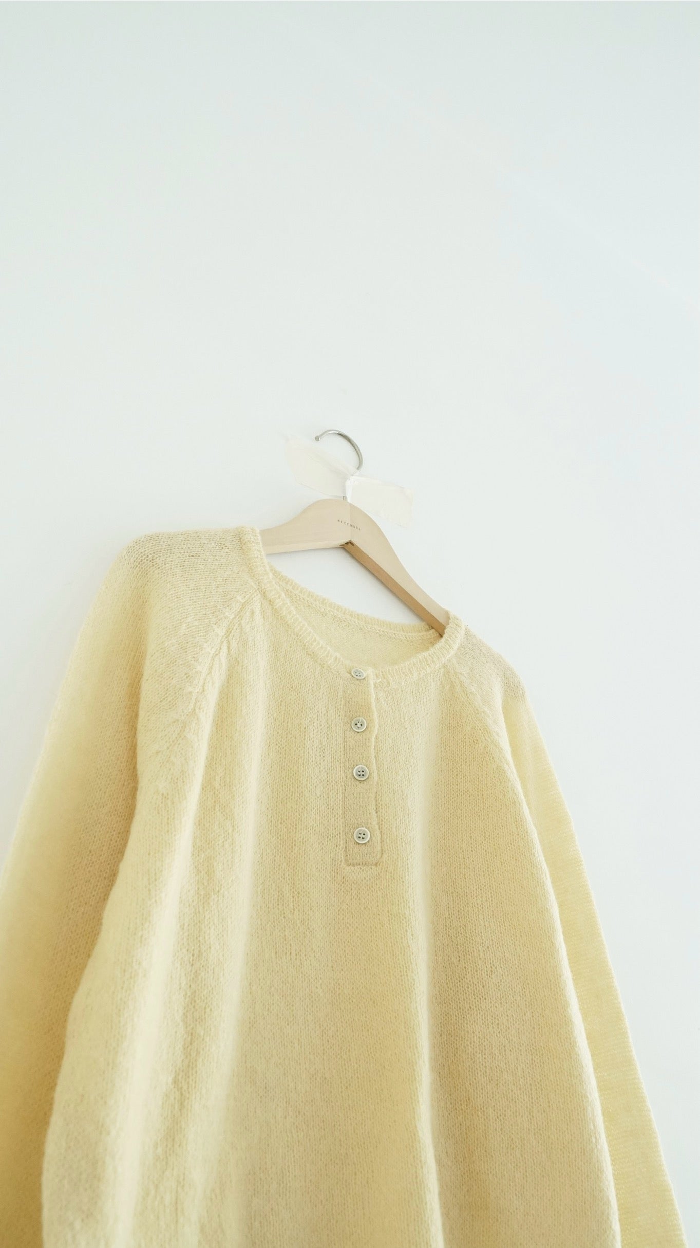 nico sheer knit sweater in yellow (pre-order)