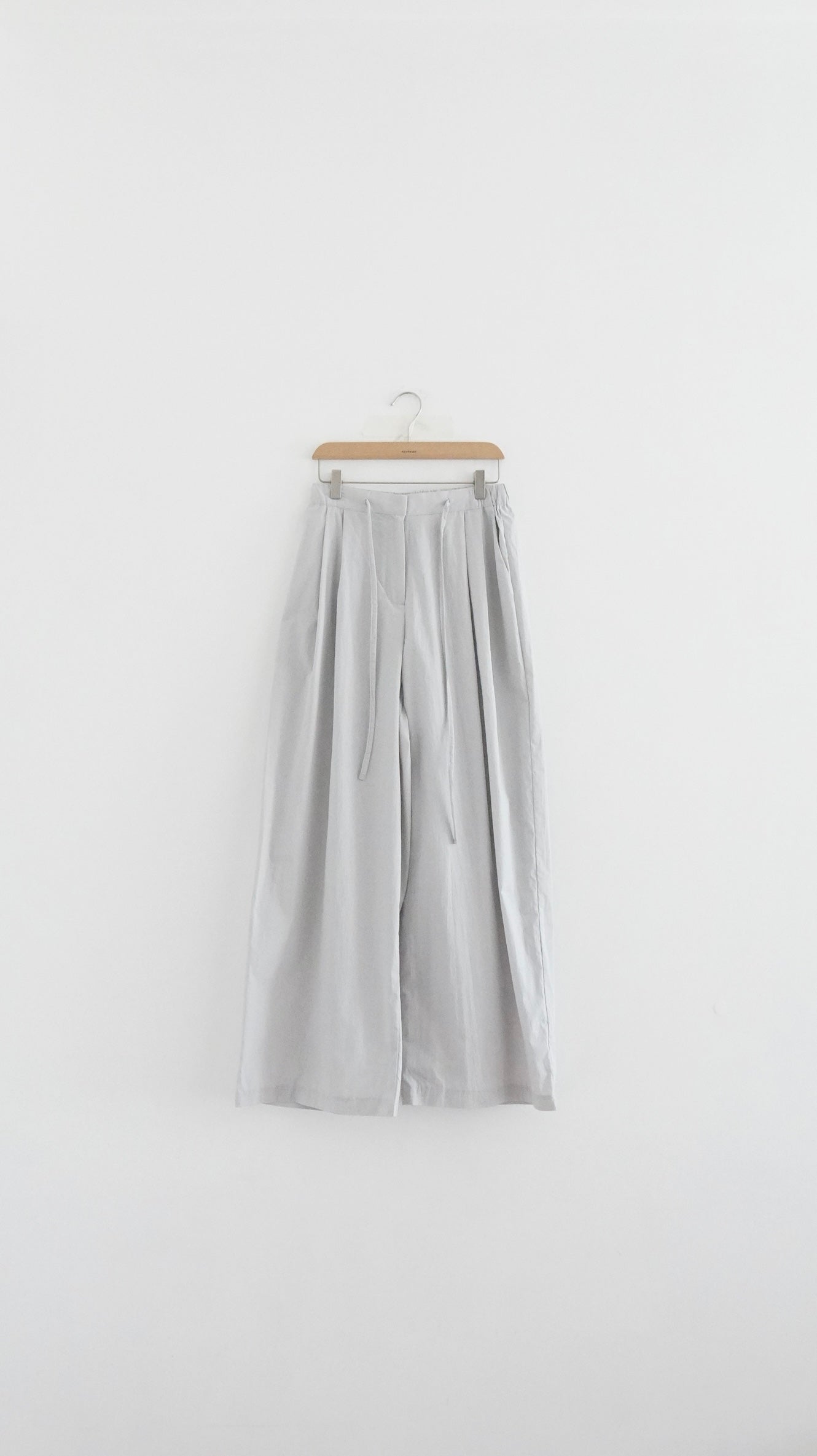 anna wide pants in light grey