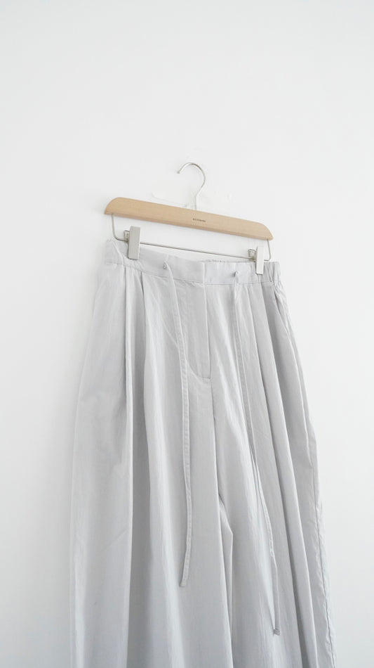 anna wide pants in light grey