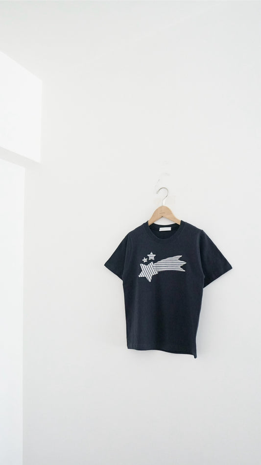 twinkle twinkle print tee in navy