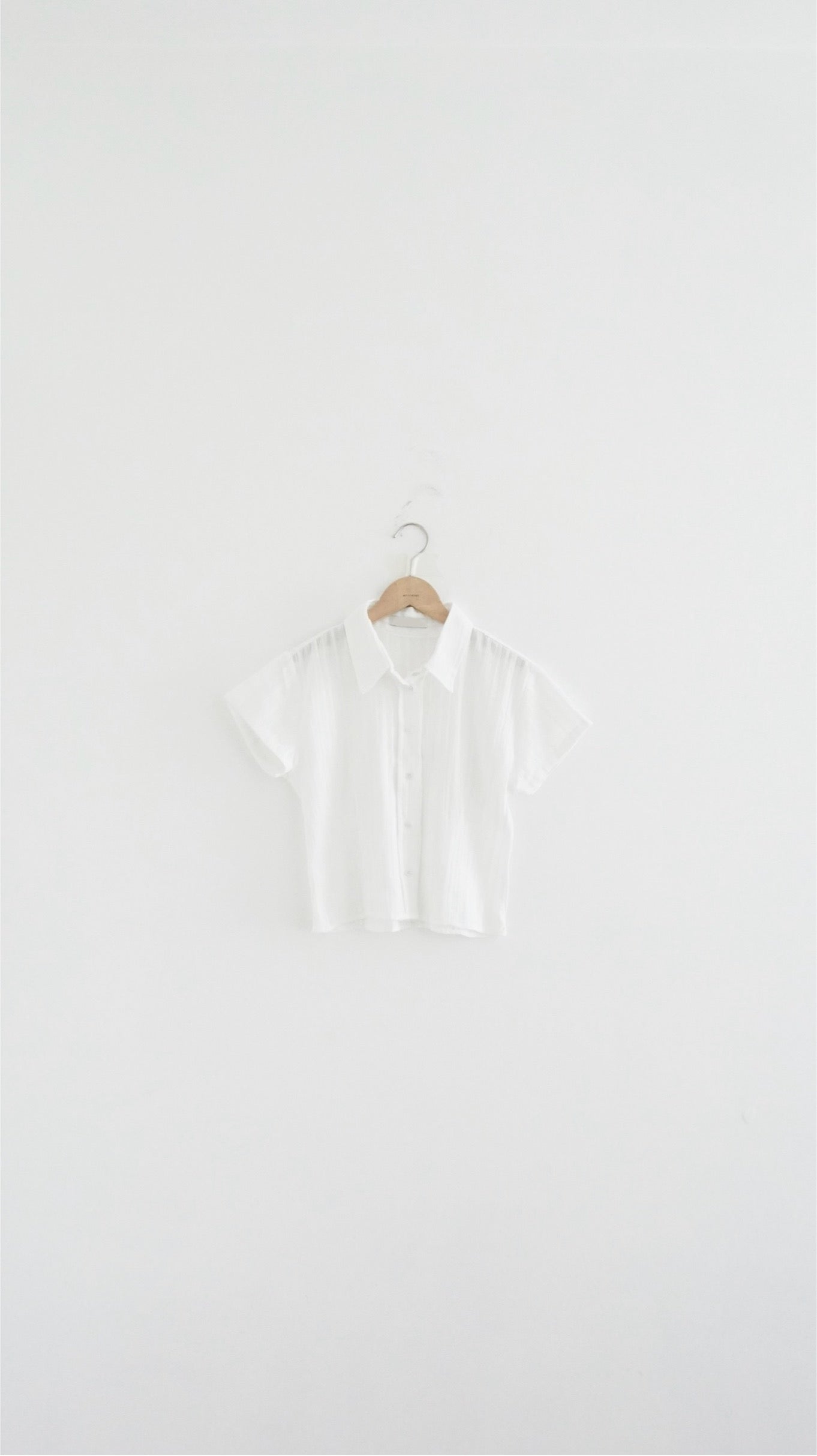 shadowfit retro shirt in white