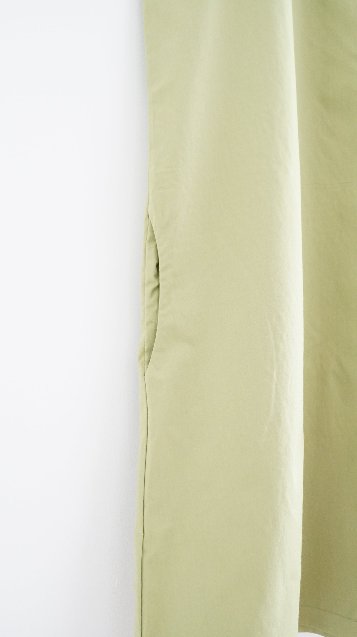 float tank dress top in green
