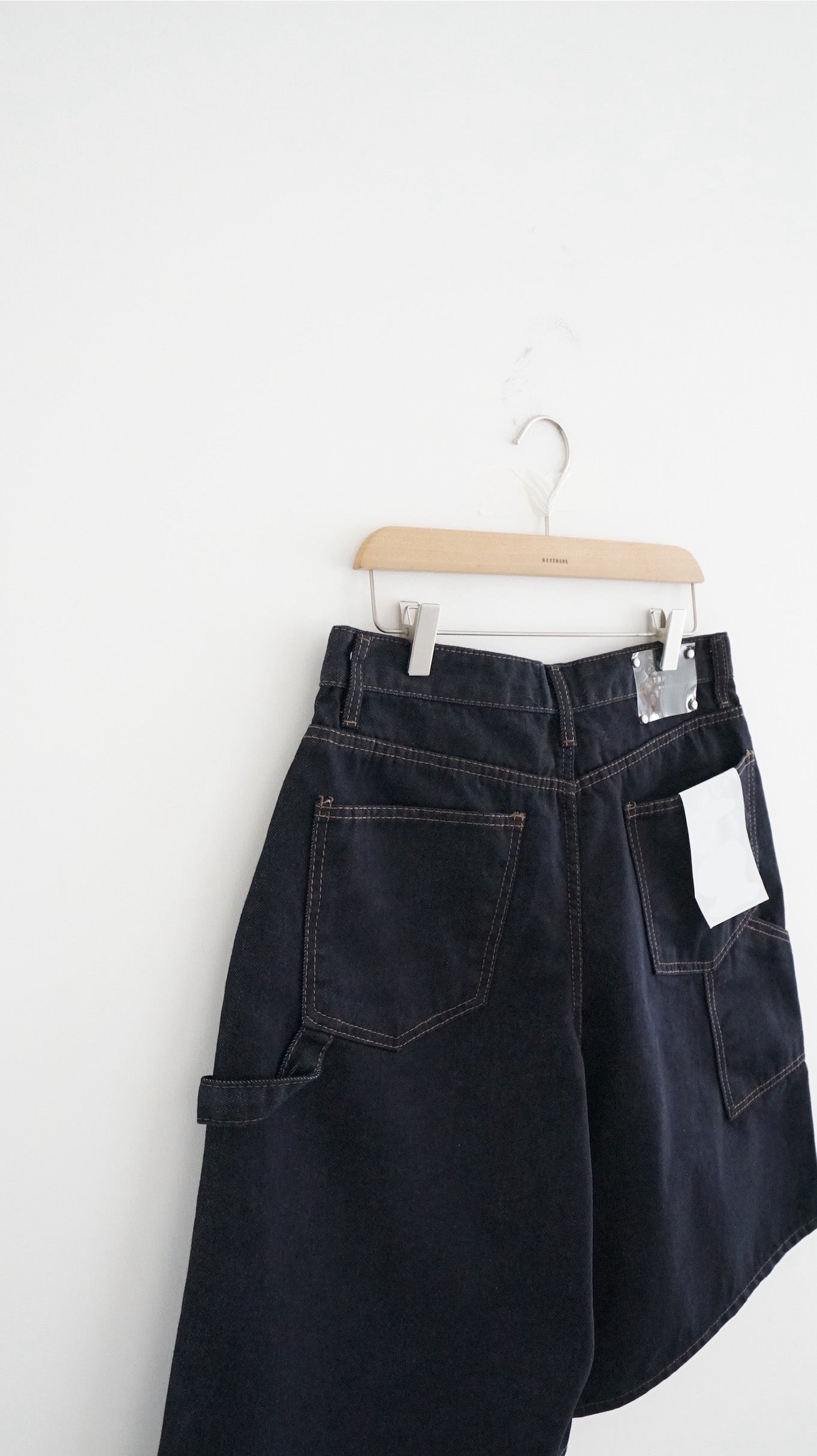 non-fade denim cutoffs (pre-order)