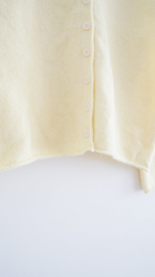 piano wool ease hoodie in naples yellow (pre-order)