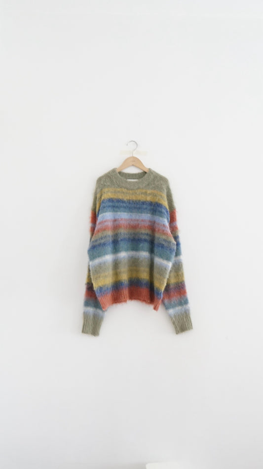 soren oversized sweater in green (pre-order)
