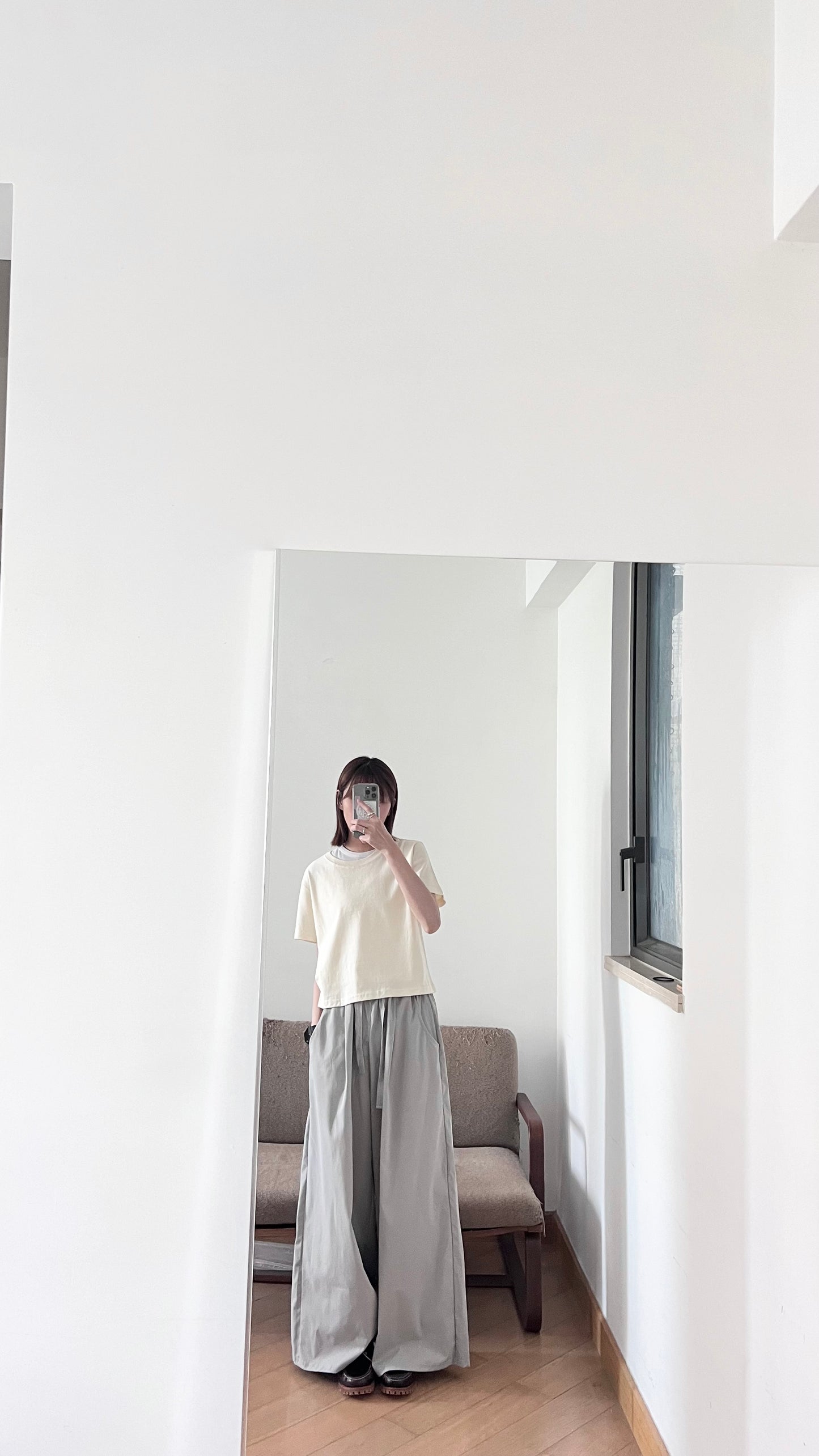 basic tee in butter