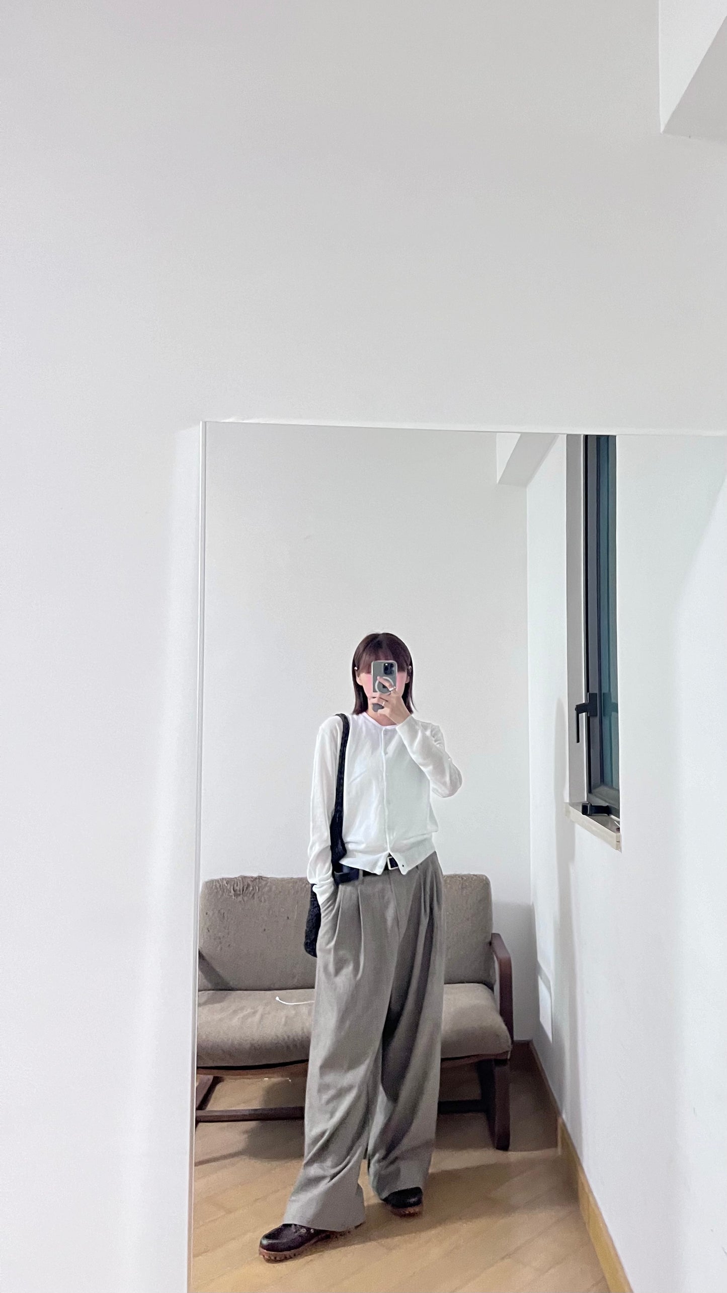 airy sheer cardigan in mint (pre-order)