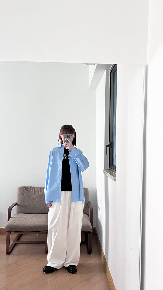 classic shirt in lake blue (pre-order)