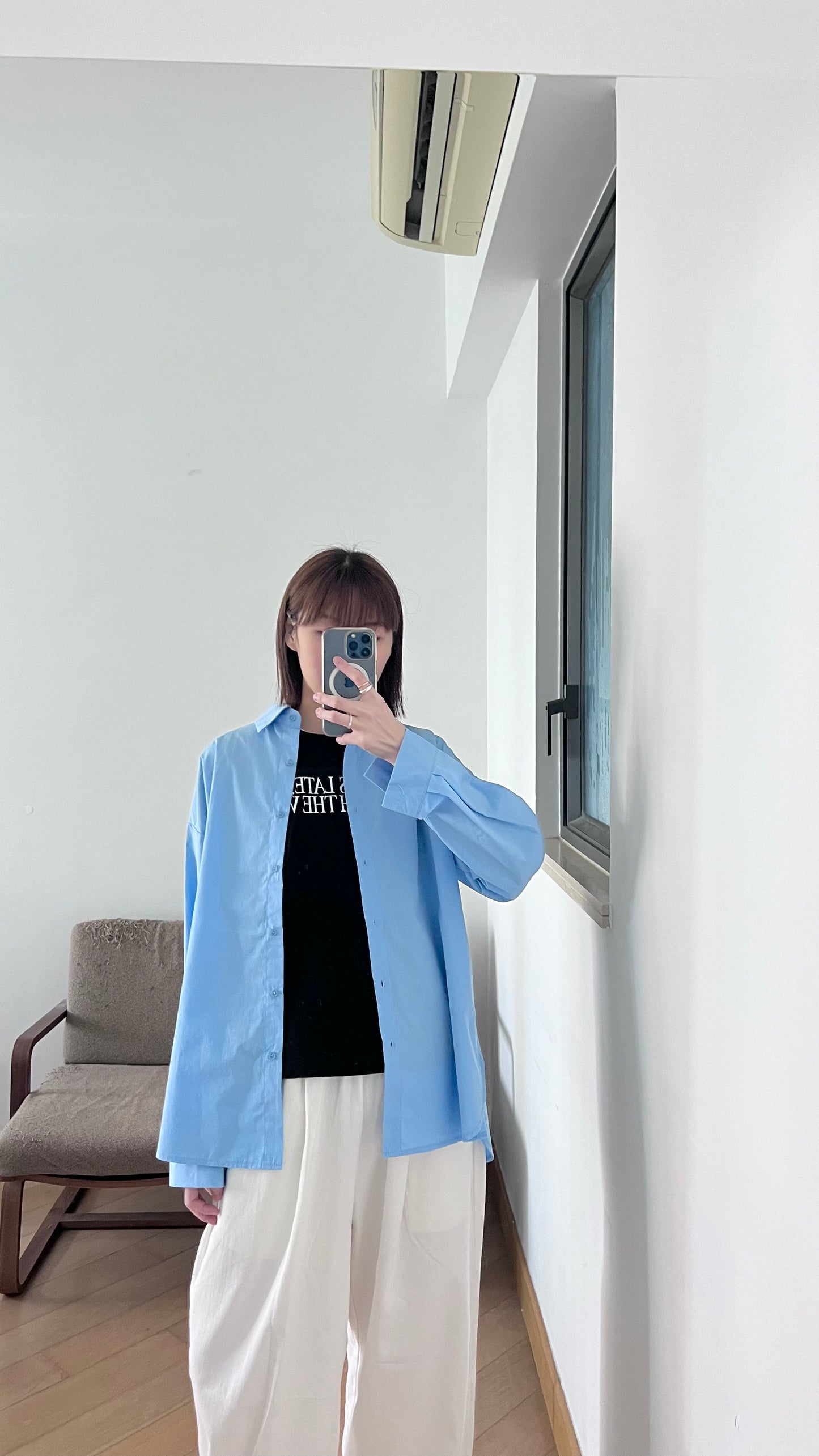 classic shirt in lake blue (pre-order)