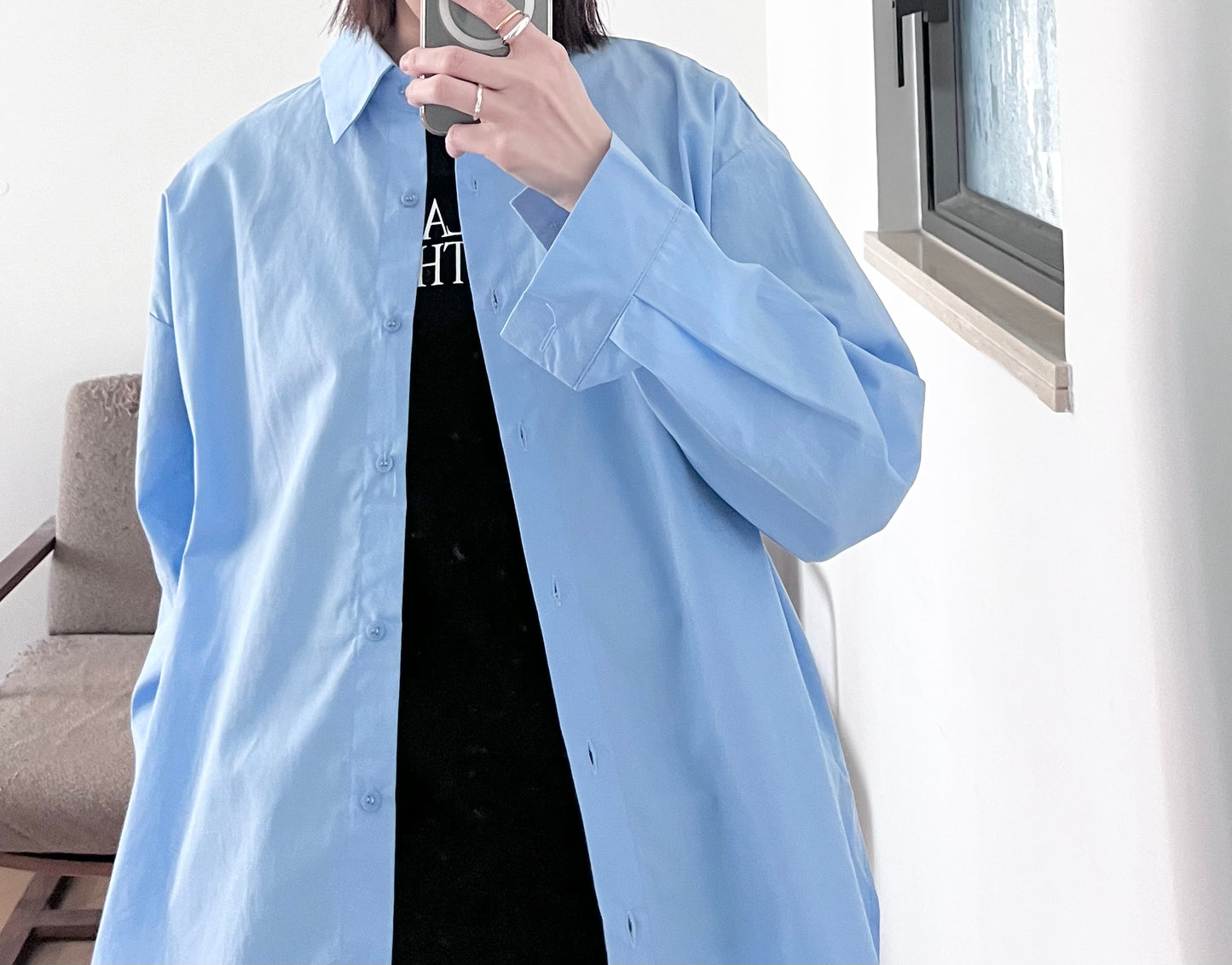 classic shirt in lake blue (pre-order)