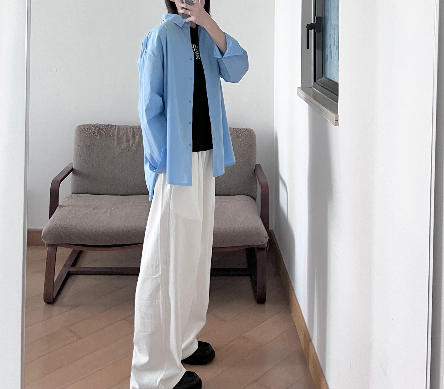 classic shirt in lake blue (pre-order)