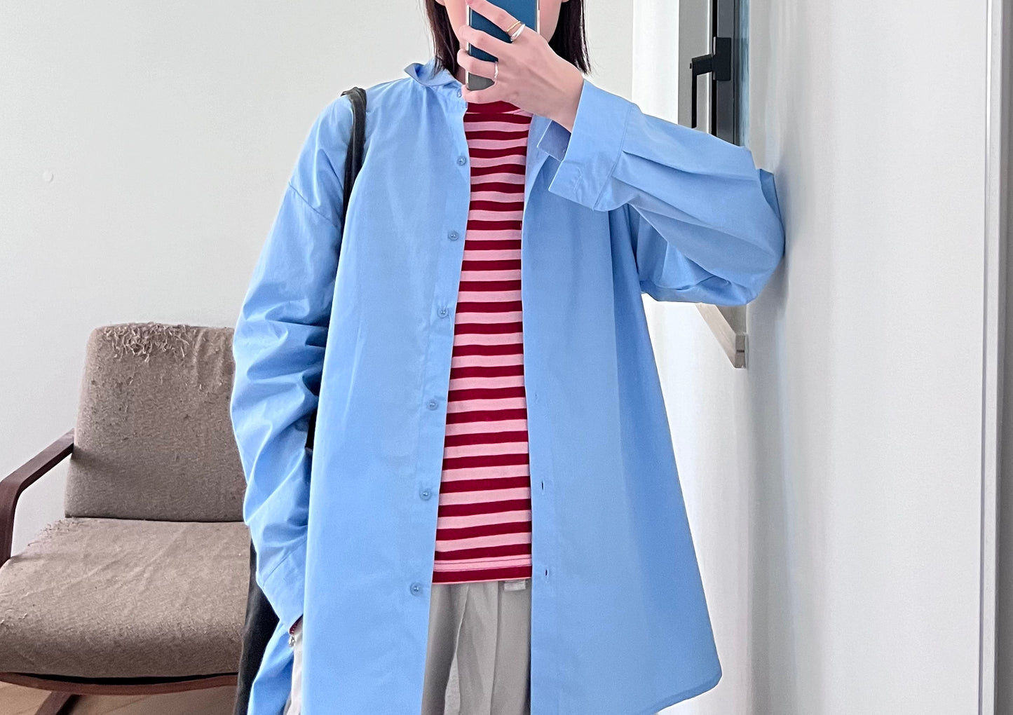 classic shirt in lake blue (pre-order)