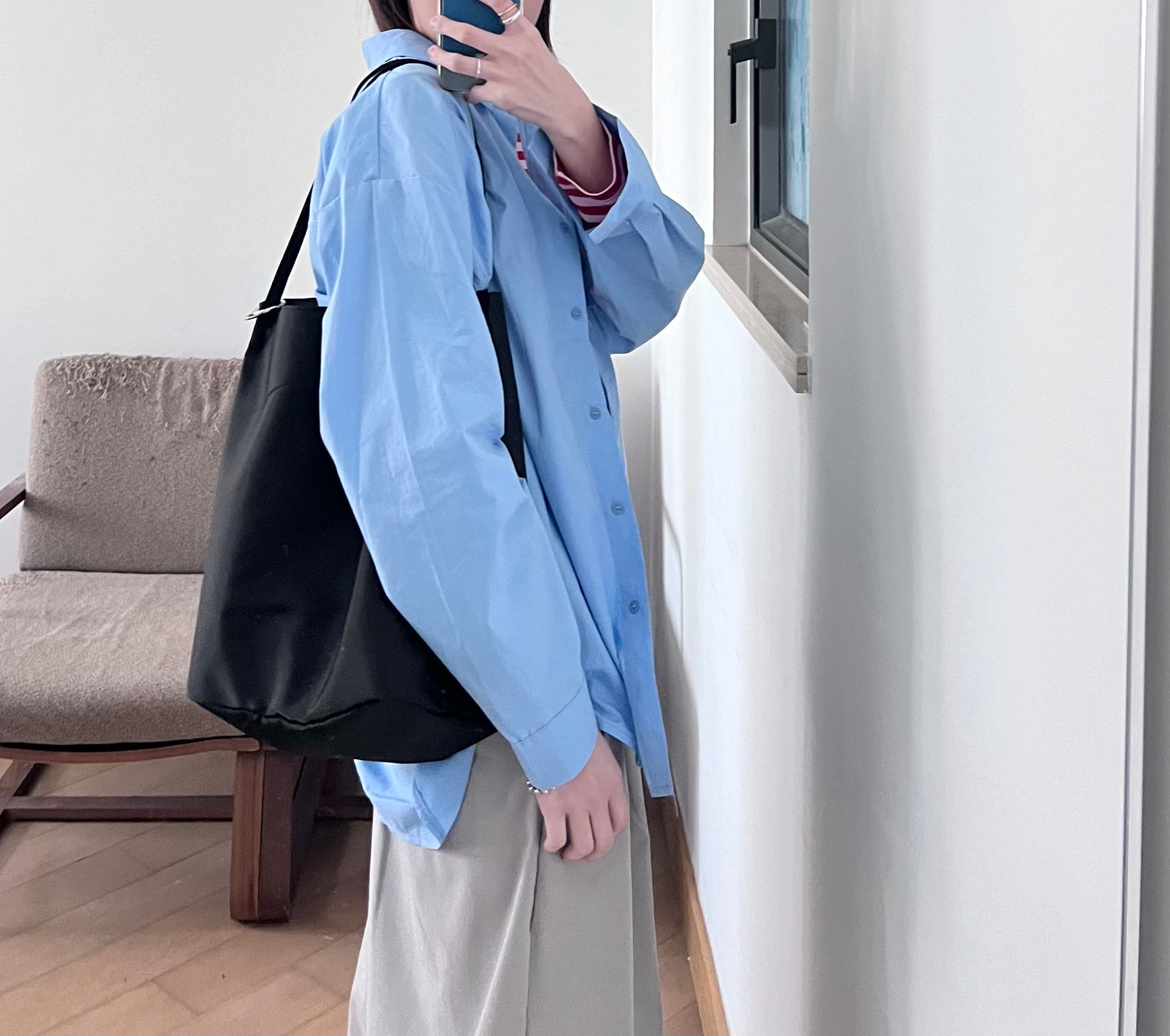classic shirt in lake blue (pre-order)