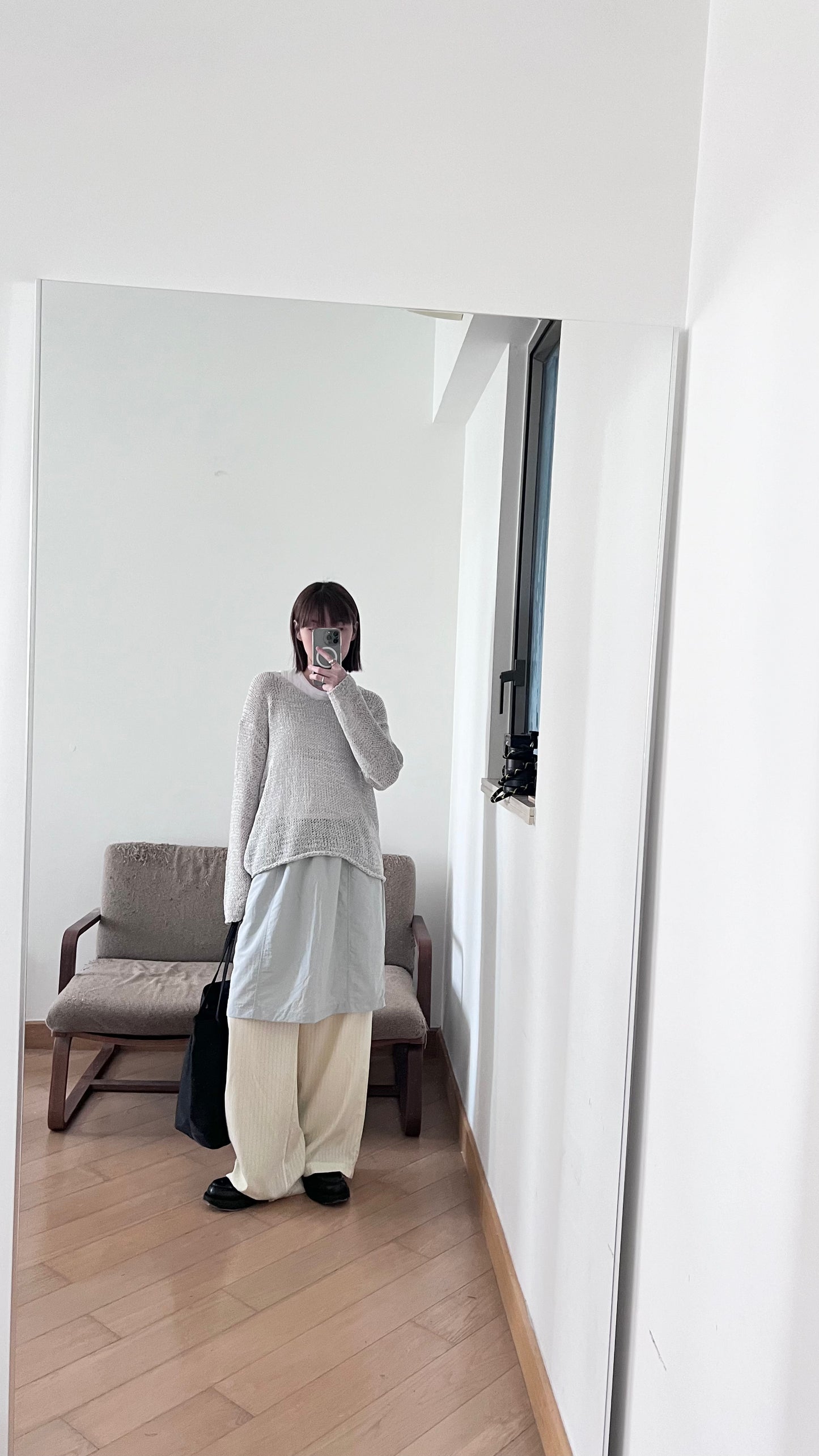 stripe cotton pants in lemon (pre-order)