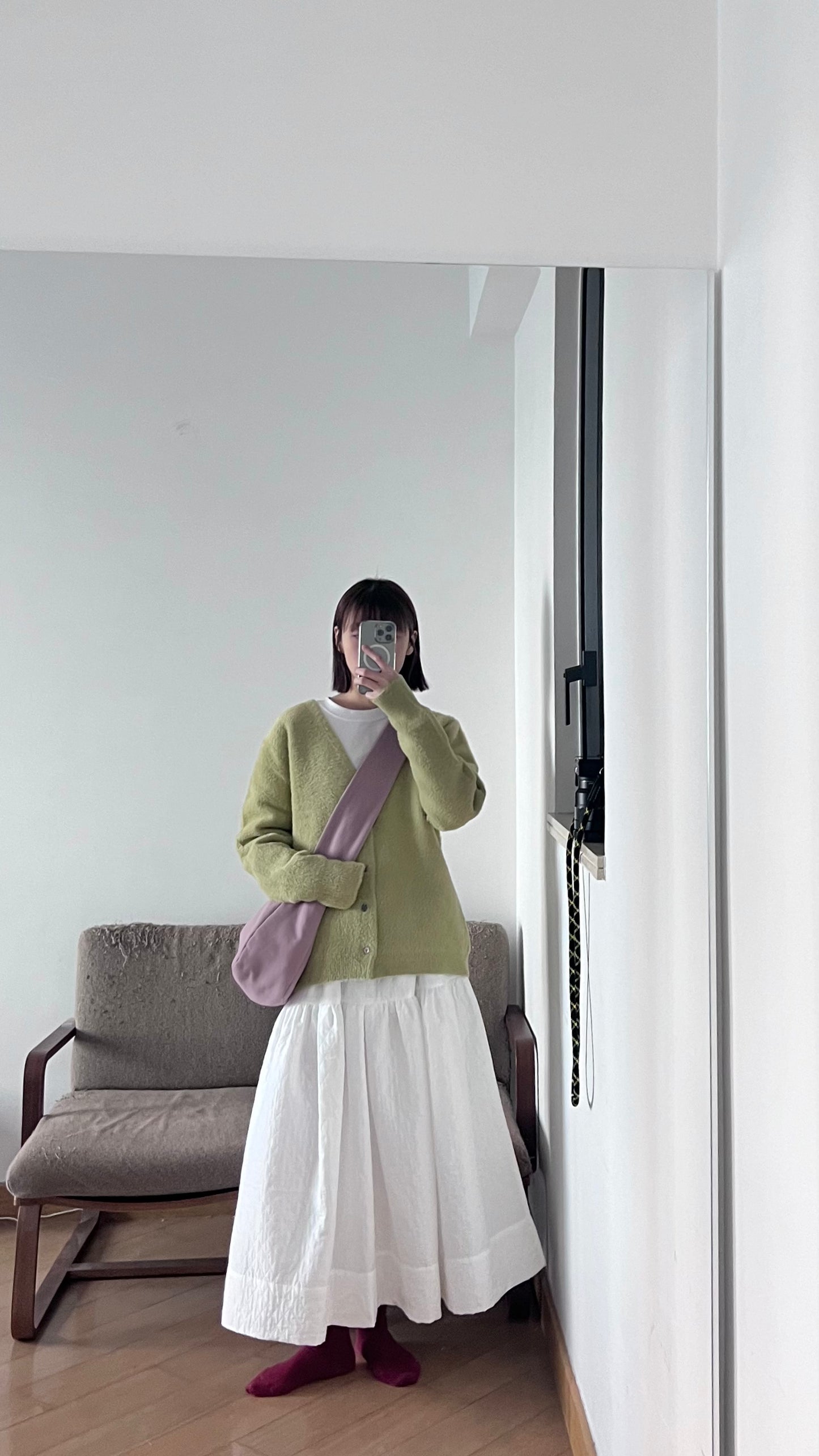 Eudora skirt in snow (pre-order)