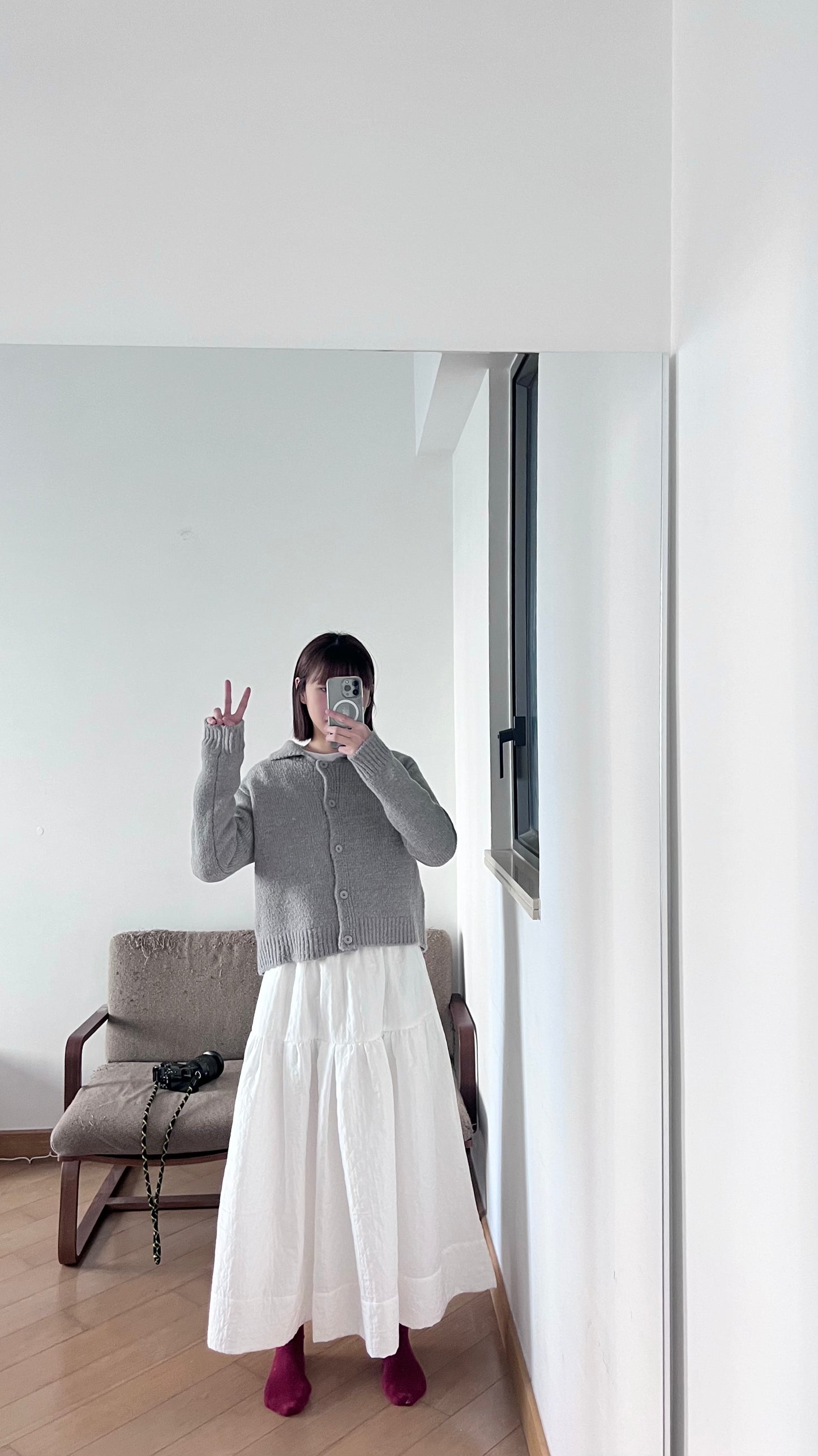 Eudora skirt in snow (pre-order)